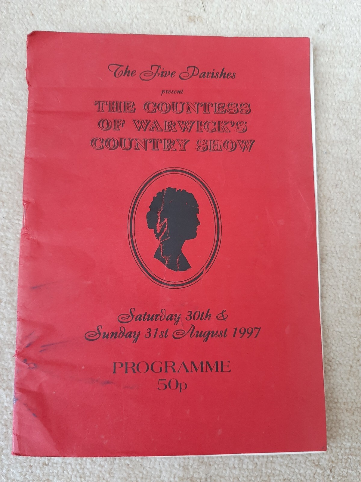 countess of warwick’s country show programmes 1997 and 1999