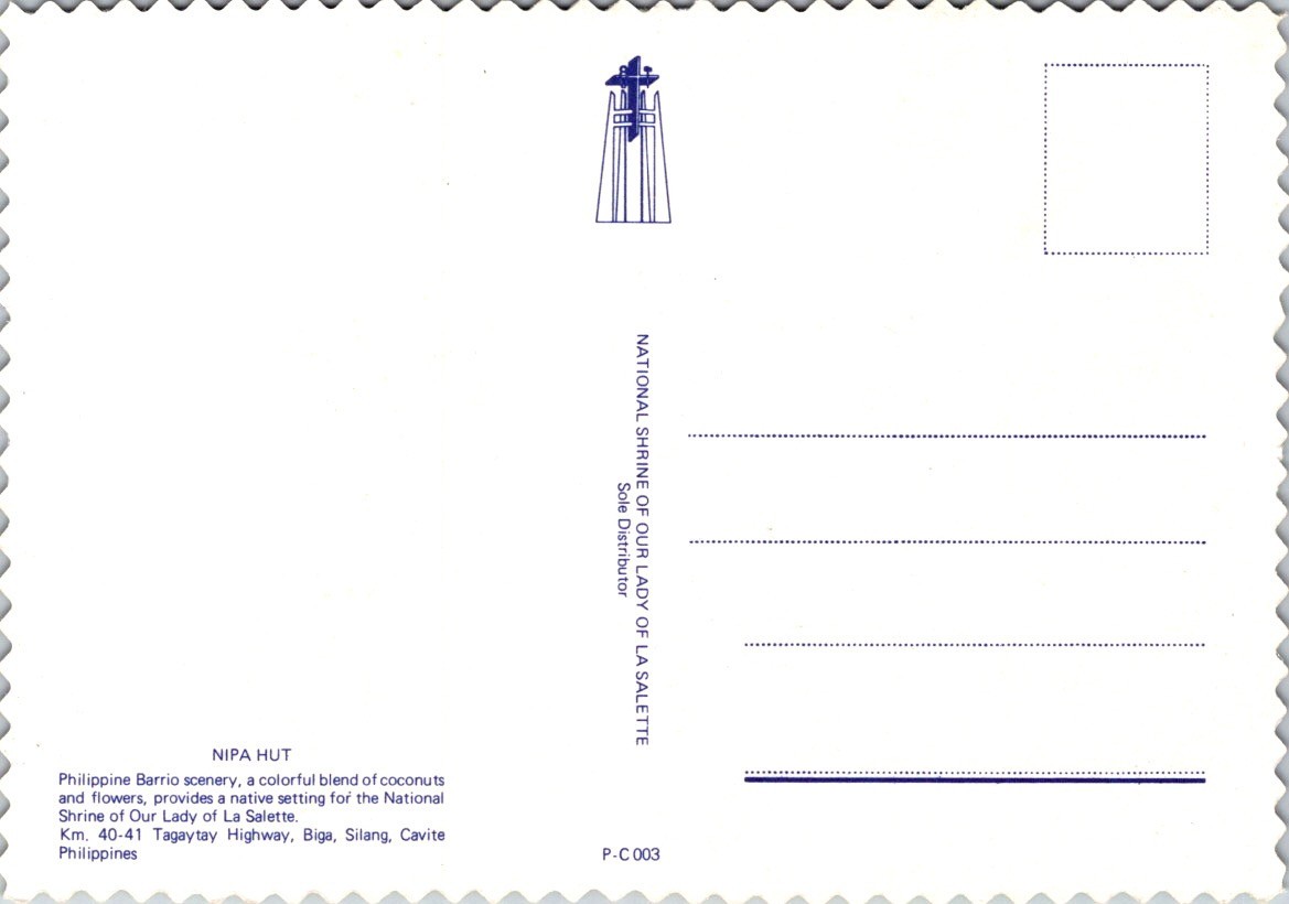 (1216) 10-7-2025 – Philippines – Nipa Hut Shrine in Biga