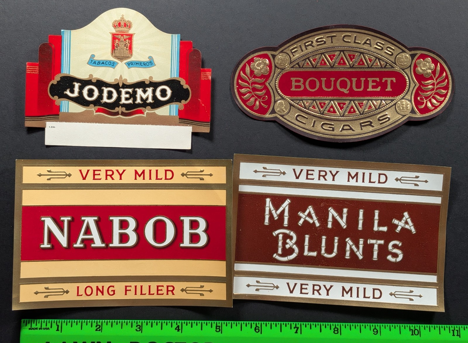 Vintage (Lot of 35) Tobacco Cigar Label