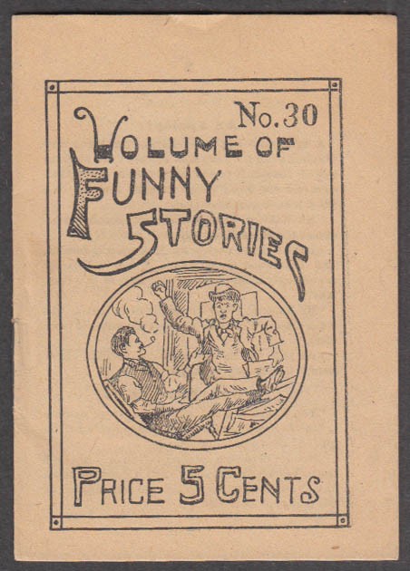 Rex Trade Supply Volume #30 of Funny Stories 1890s bicycle baseball jokes etc