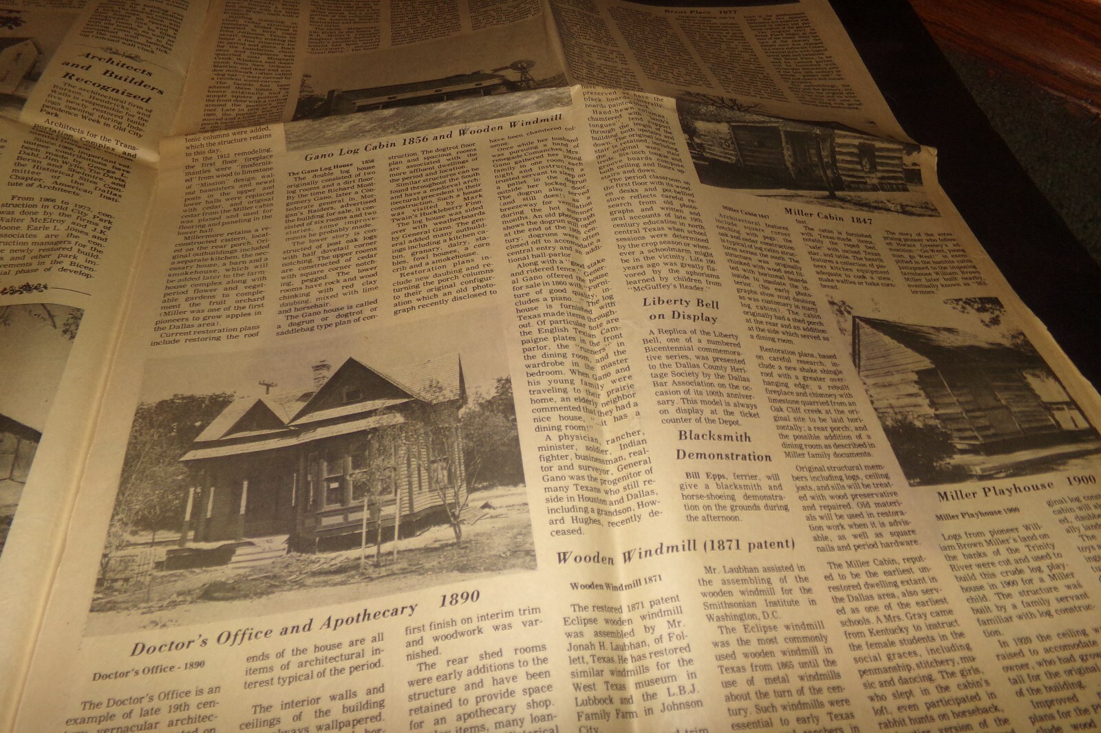 Vintage Heritage News Dallas American Revolution Bicentennial Drummers House 76