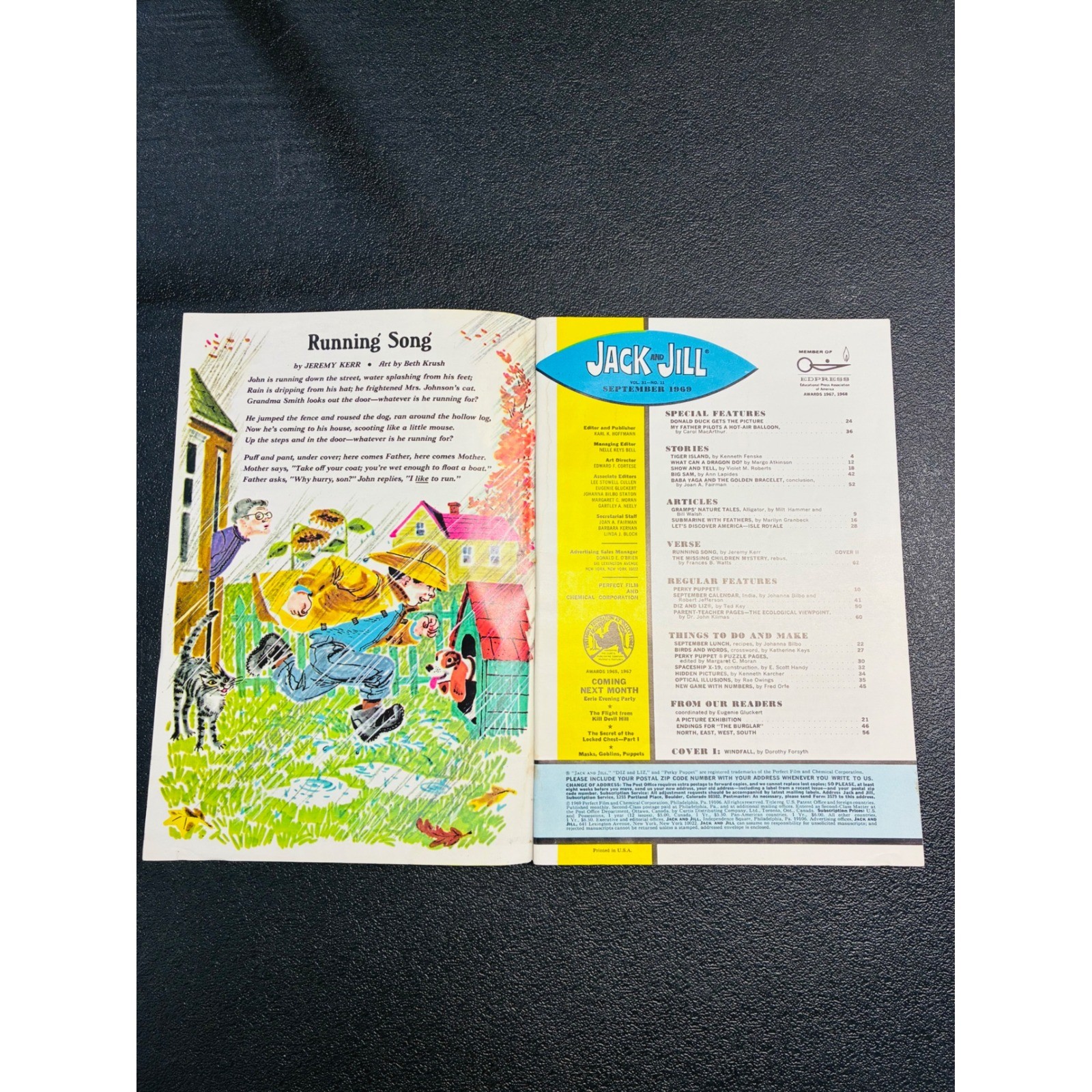 Jack and Jill Magazine Lot 1960-1970 Disney TV Roy Rogers Mr Ed Halloween Xmas