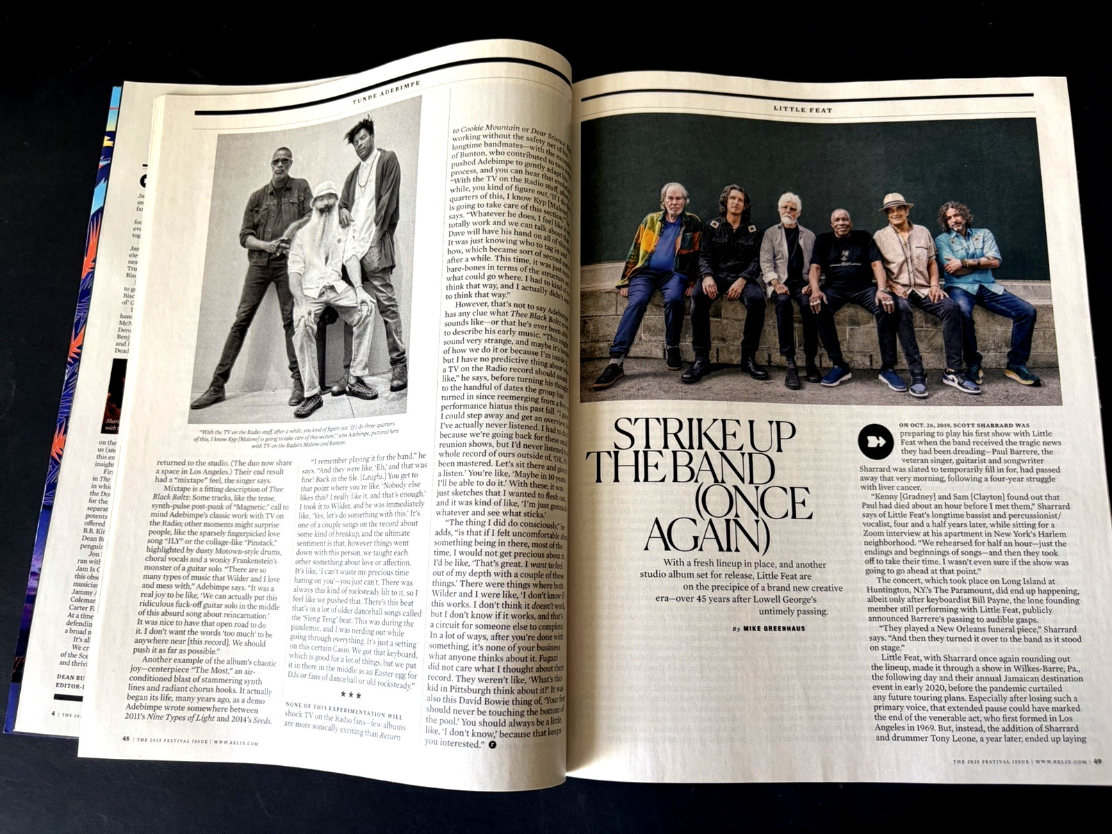 RELIX MAGAZINE OUR 2025 SUMMER FESTIVAL GUIDE ISSUE 344 V52 N02