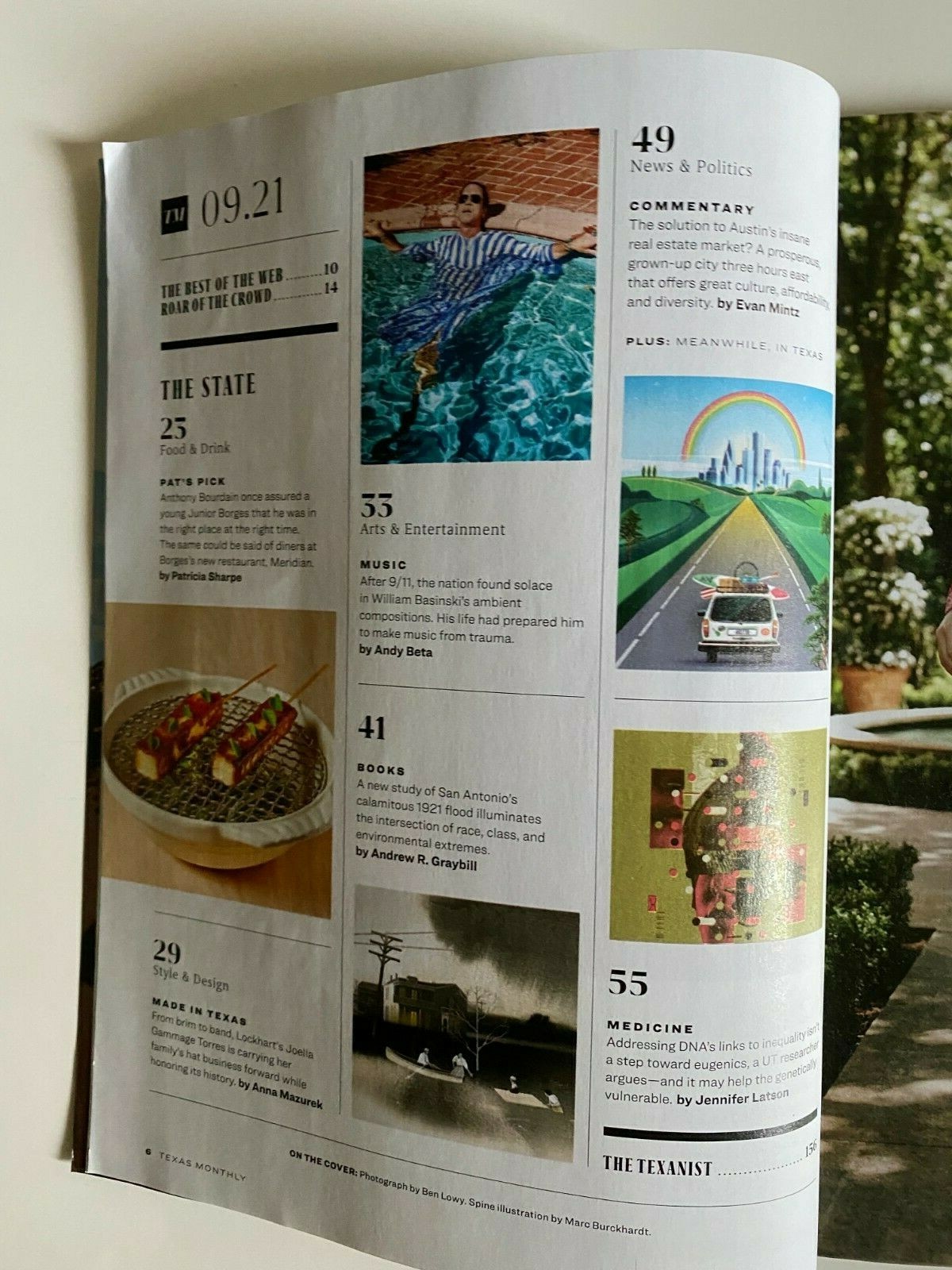 Texas Monthly Magazine September 2021 Gulf of Mexico, San Antonio, Houston