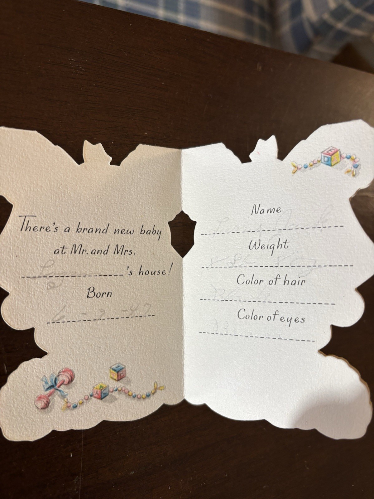 Vintage 1940s Paper Items Lot of 4