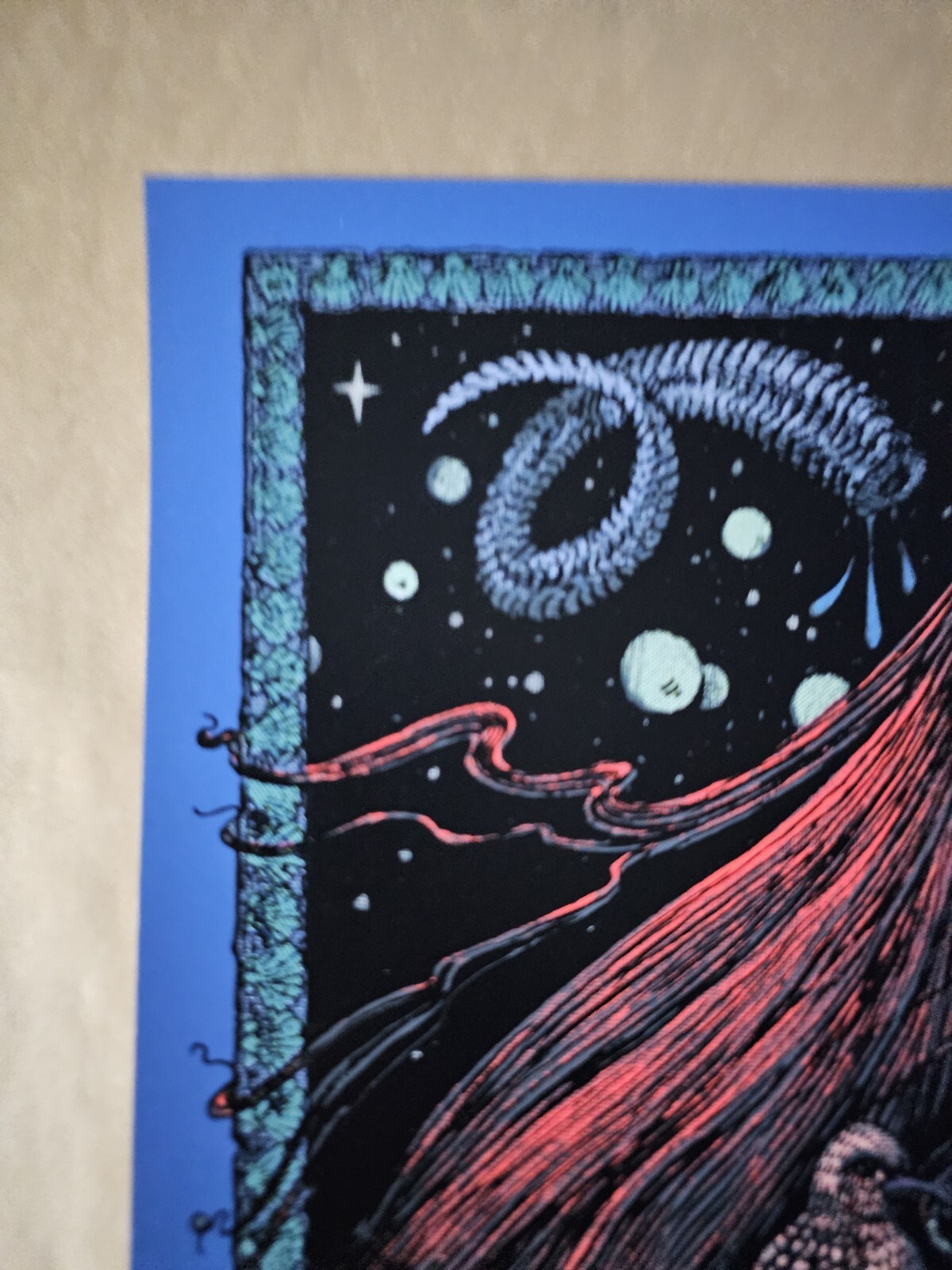 Widespread Panic David Welker Wantagh New York Signed Poster Screen Print # NY