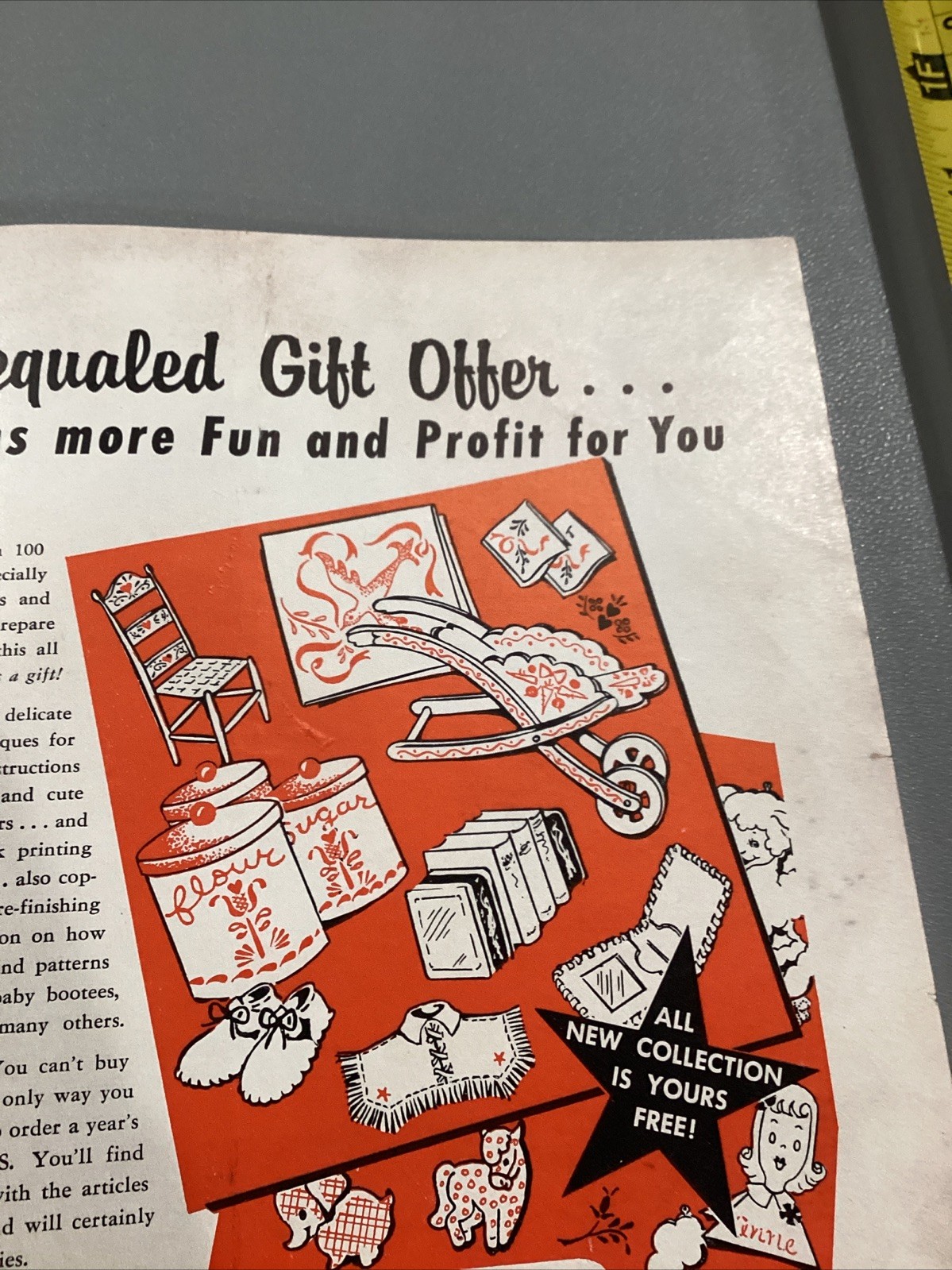 1955 Profitable Hobbies Mailer Magazine Meet Man With 800 Banks