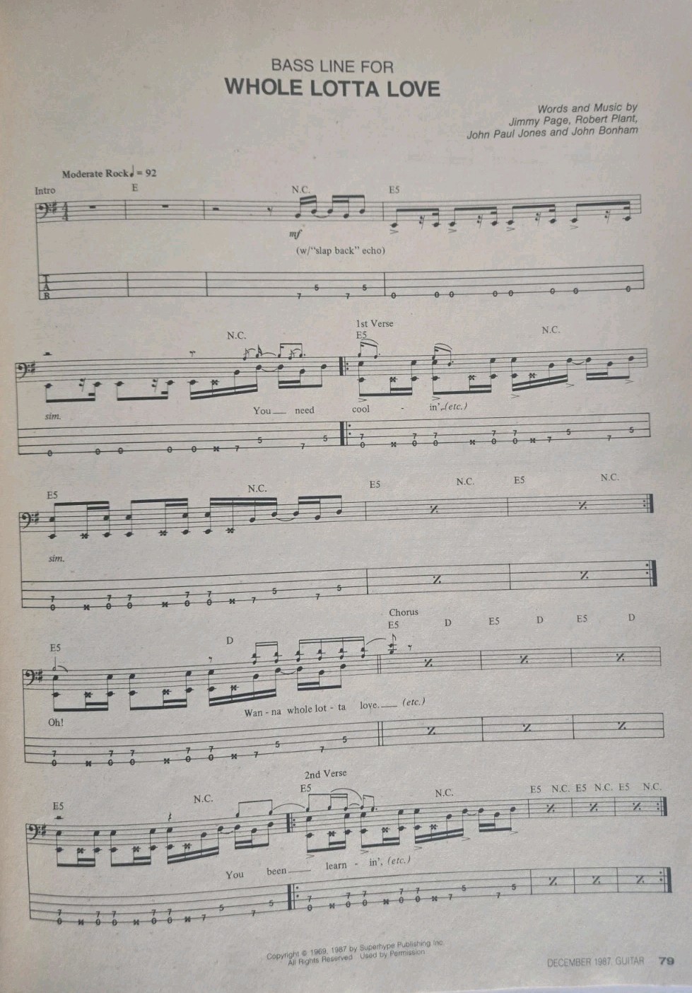 Guitar For The Practicing Musician December 1987 (Page)