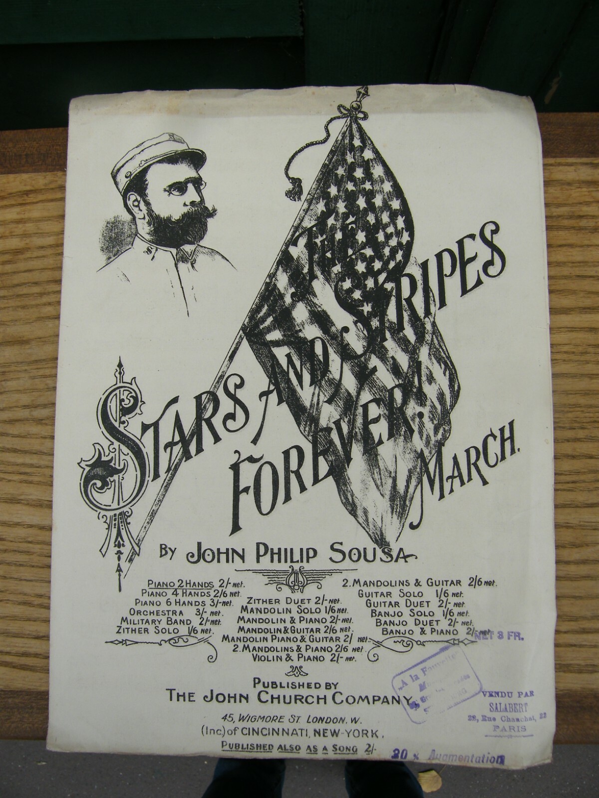 Partition Stars And Stripes Forever Sousa Music Sheet