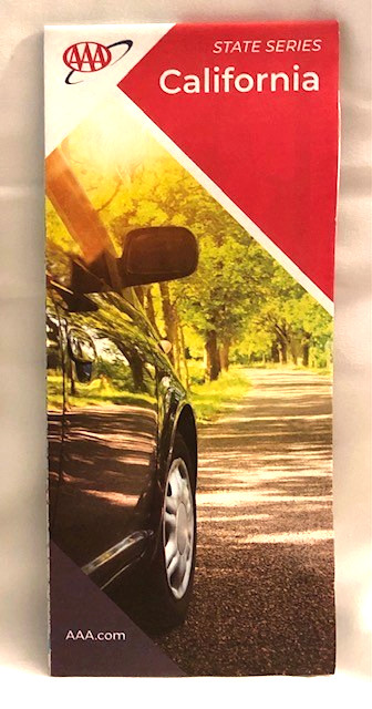 NEW AAA Road Map of California CA Cali 2025 State Series Edition