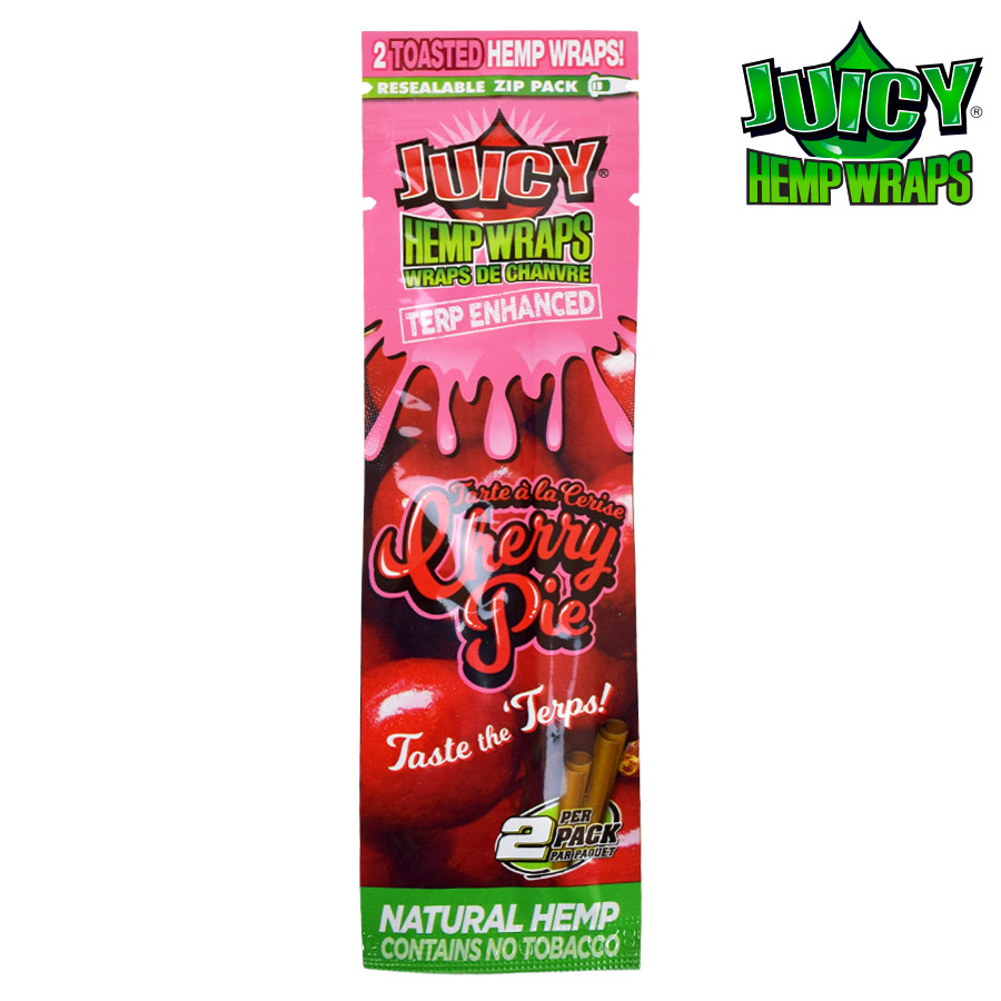 🤪 JUICY JAY CHERRY PIE TERP WRAPS 🔥 25 PACKS 🤑 2 WRAPS PER PACK 💯🤤💯🤤💯