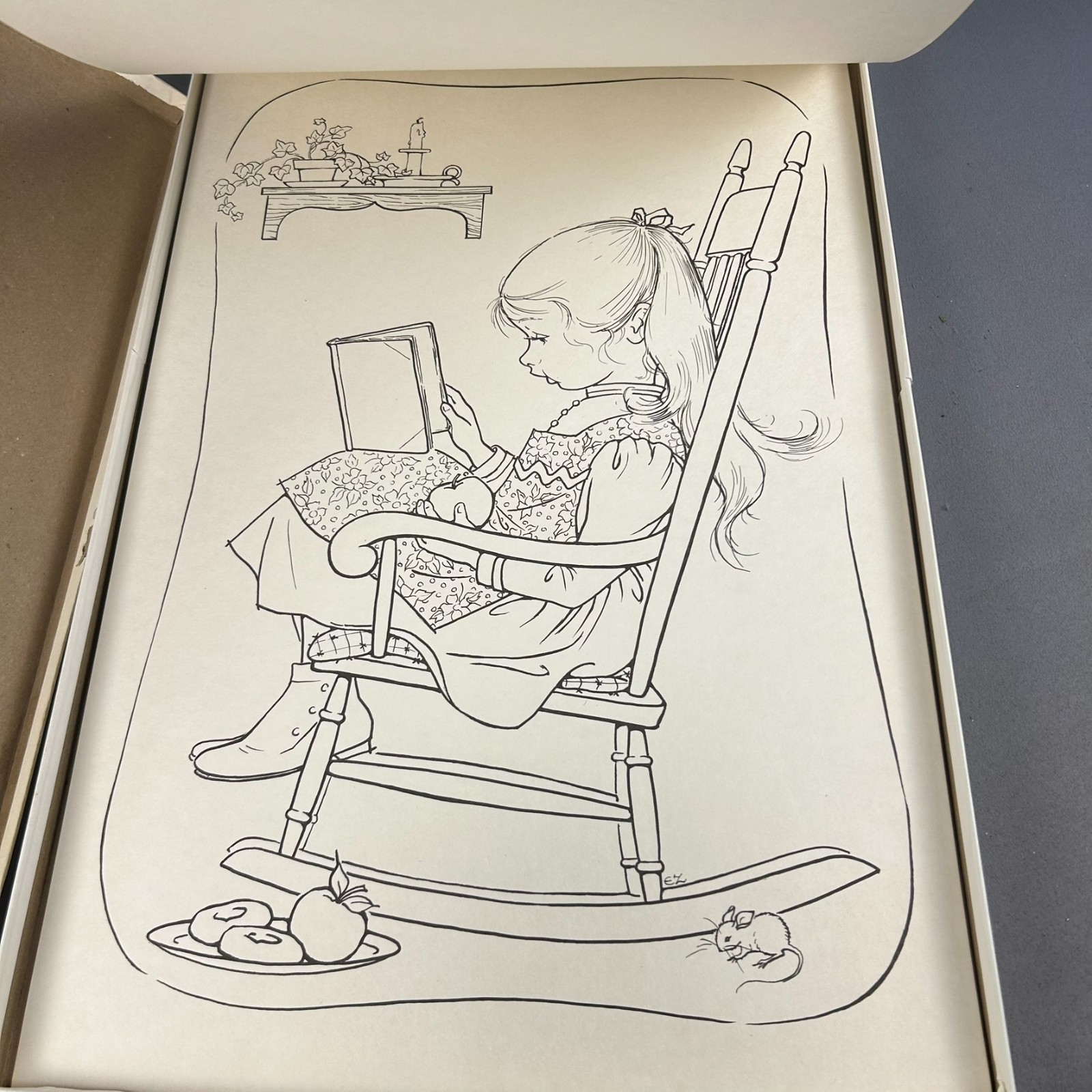 Kim’s Country Cousins Coloring Book Red Farm Studio – 100% Uncolored COTTAGECORE