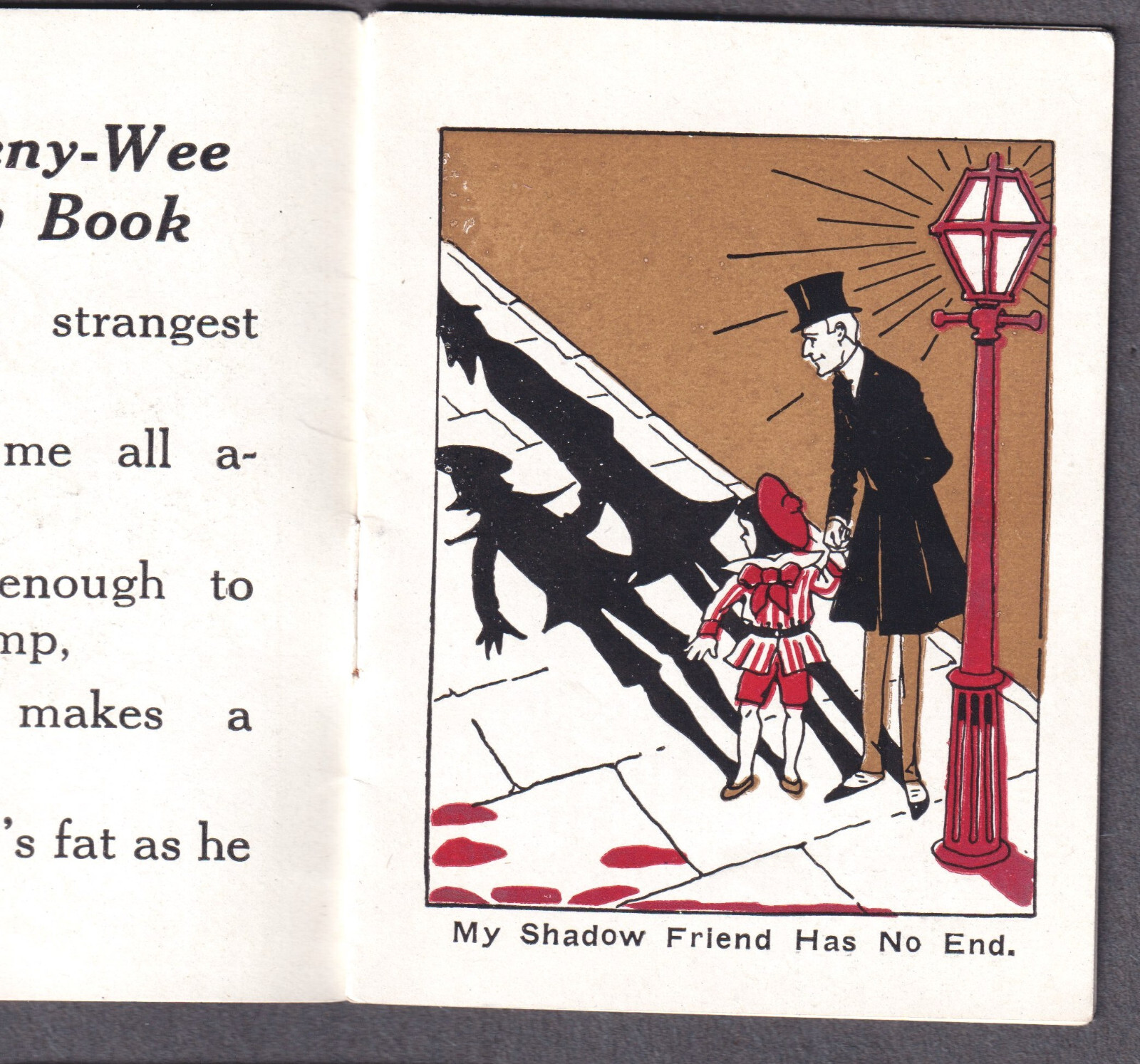 RARE Rabbits Bride 1920 Shadow Book Weeny-Wee Children Fairy Tale 2 Denver Bread