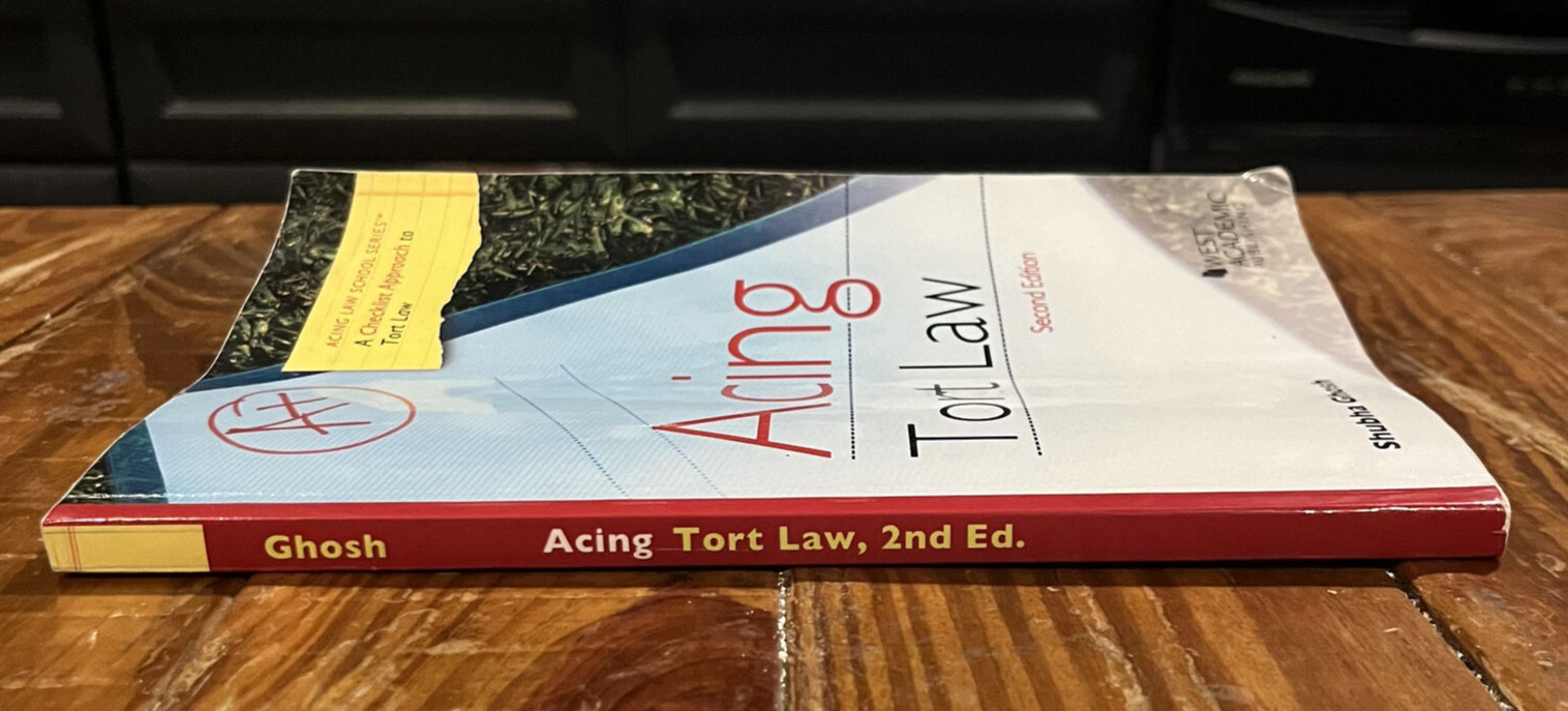 Acing Tort Law Paperback Shubha Ghosh