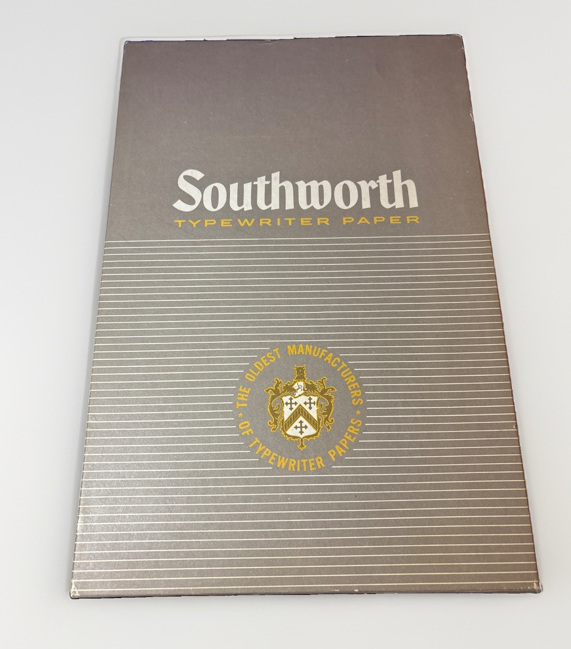 VINTAGE Plain Regular Finish Southworth Typewriter PAPER 402D 25% cotton 500 Ct.