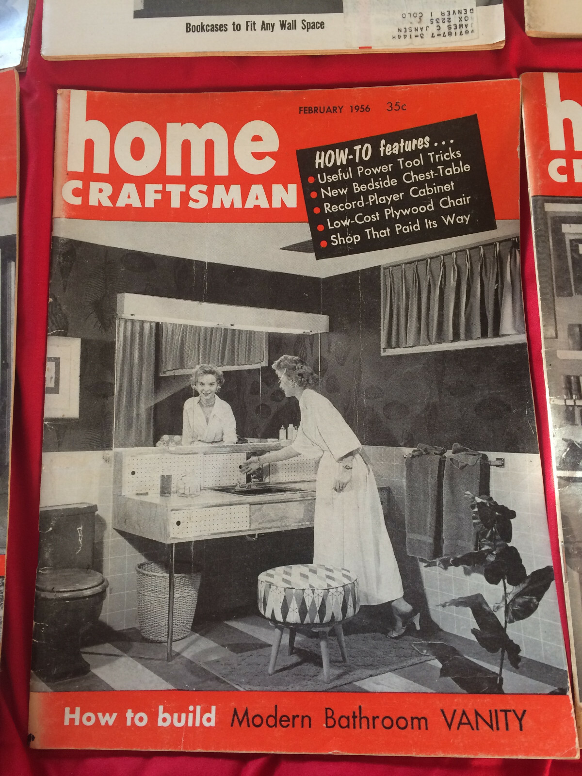 Vtg HOME CRAFTSMAN Magazines 1953-1956 Lot of 6