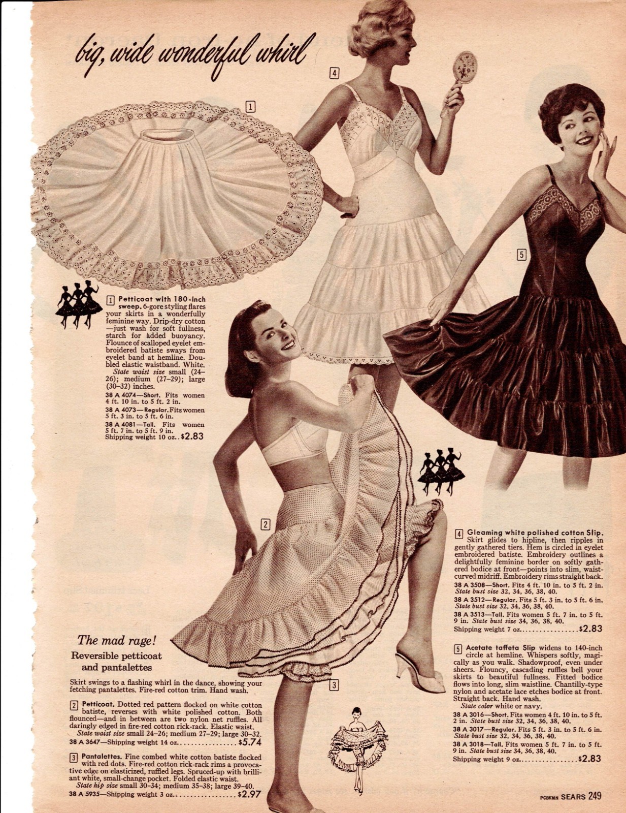 VINTAGE 60’S LADIES GIRDLES SLIPS BRAS PHOTO CLIPPING CATALOG ADS PRINTS