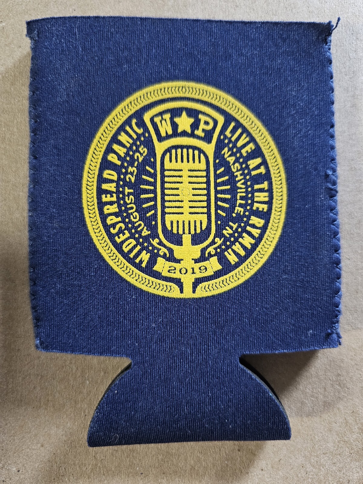 Official 2019 Widespread Panic Live at the Ryman Auditorium Koozie WSP Koozies