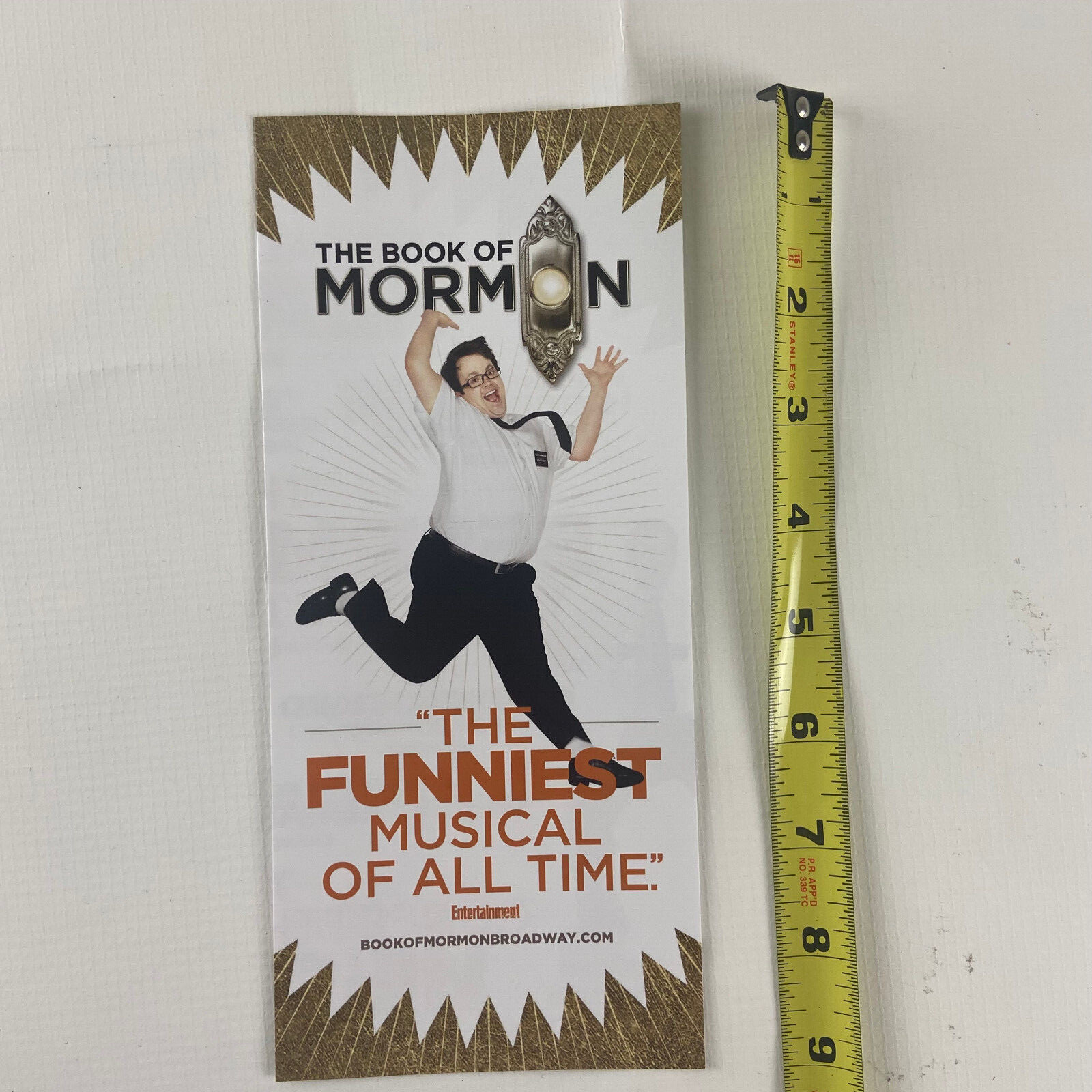 Book of Mormon 2022 Ad Flyer Broadway NYC New York City Advertisement Ads