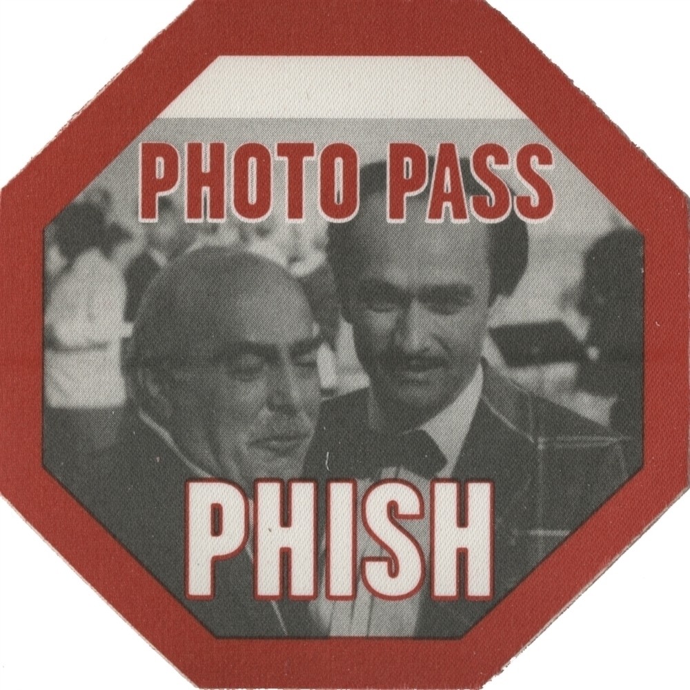 Phish 1999 The Siket Disc concert tour Godfather Fredo Photo Backstage Pass
