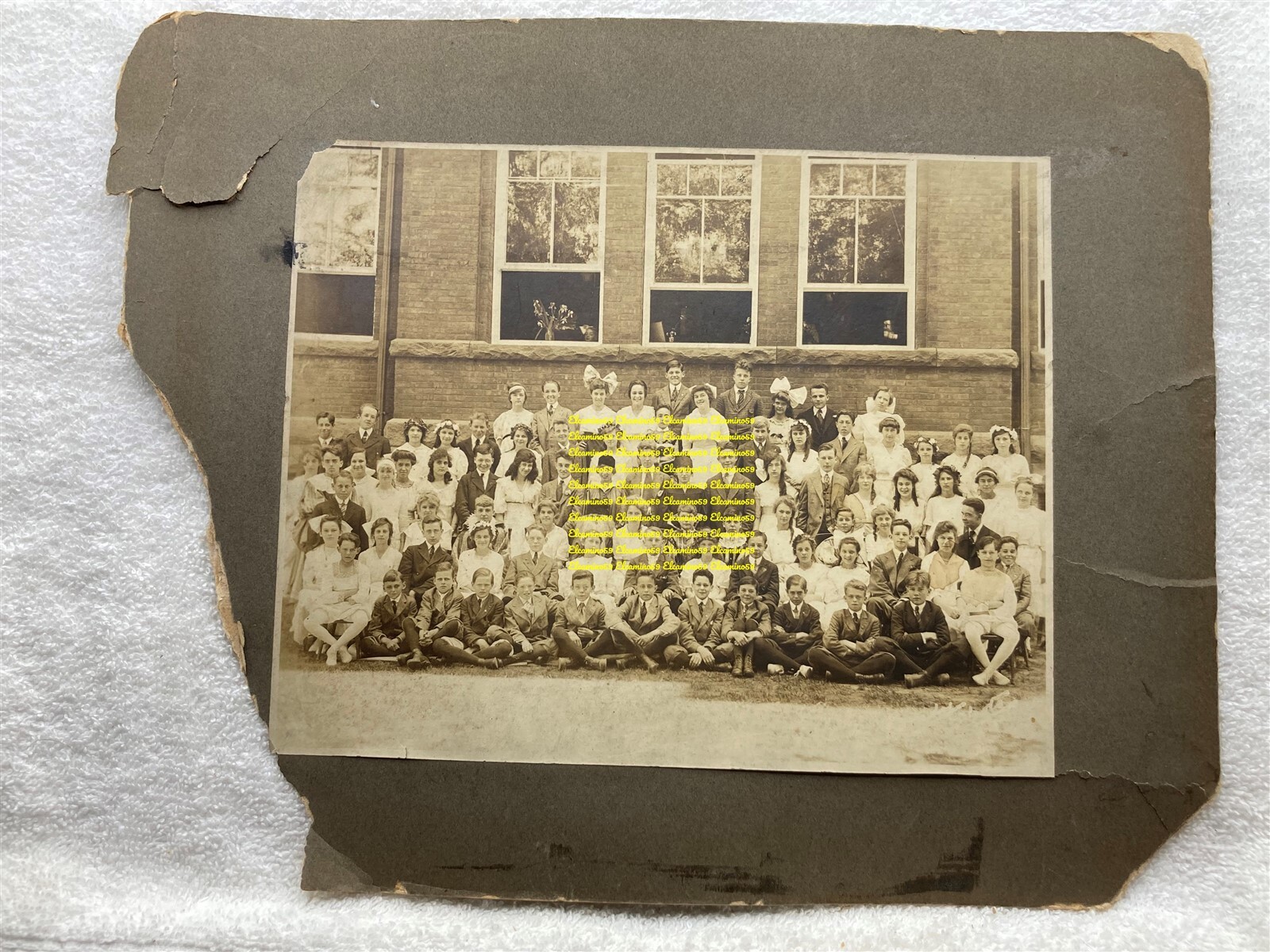 1910s 1920s Queens New York School Photograph Unknown Astoria Vtg