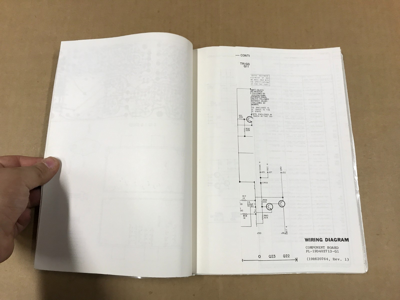Vintage General Electric Maintenance Manual For Hi-Way & Power Supply- LBI-8617