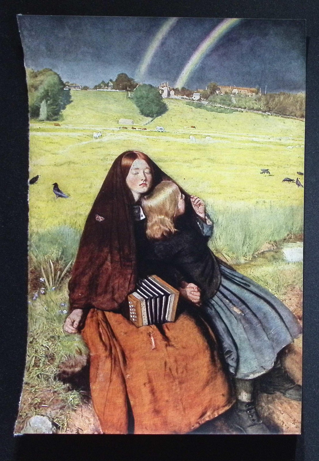 The Blind Girl – Millais – Birmingham City Museum British School Print