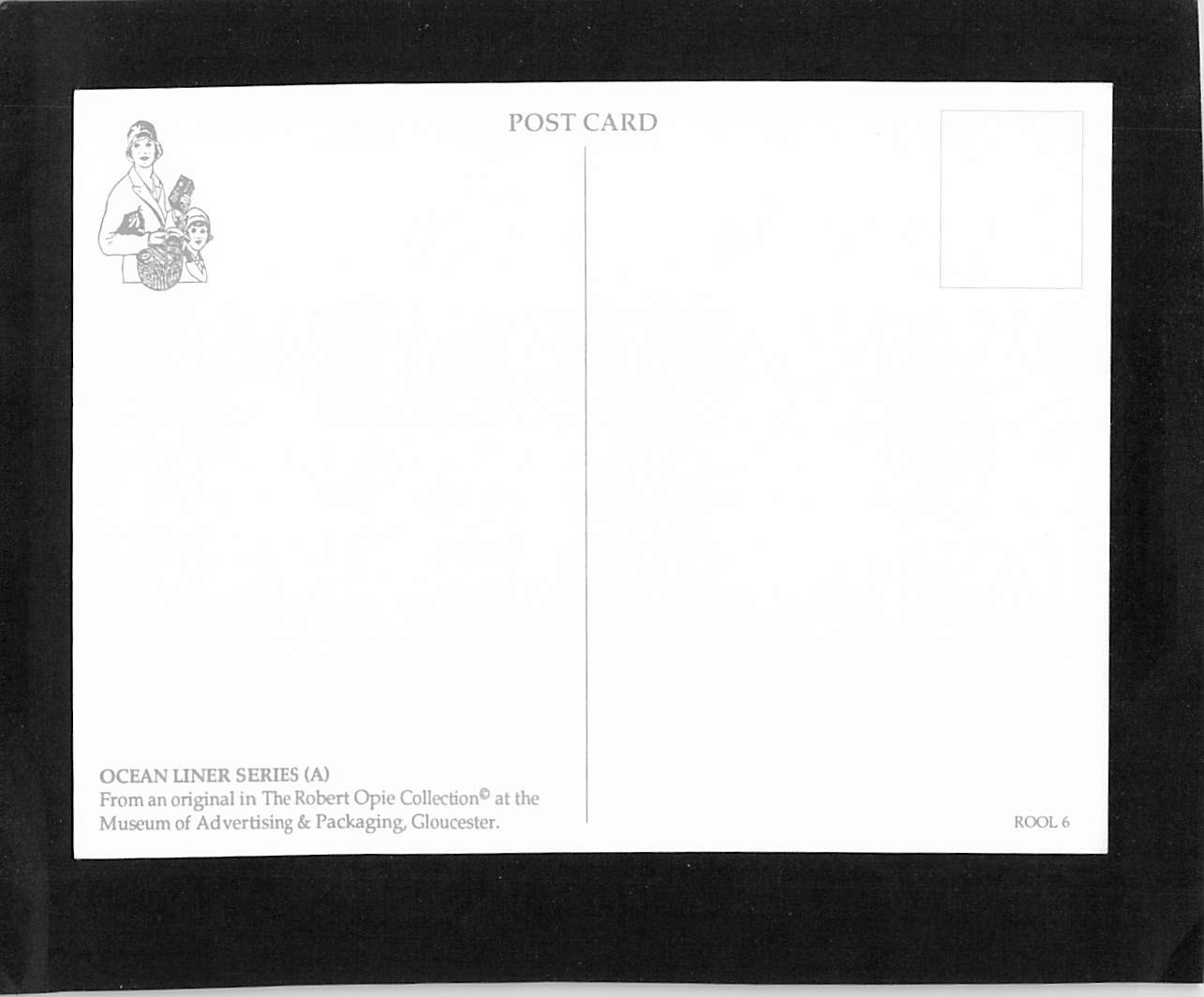 P0583 Advertising Red Star Line Canada United States Opie postcard
