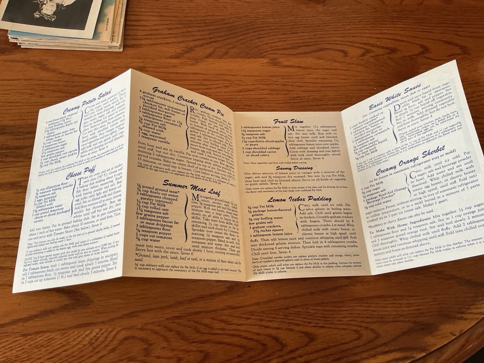 1940s Mary Lee Taylor WWII Ration Cookbook PET Milk Kitchen Time-Savers