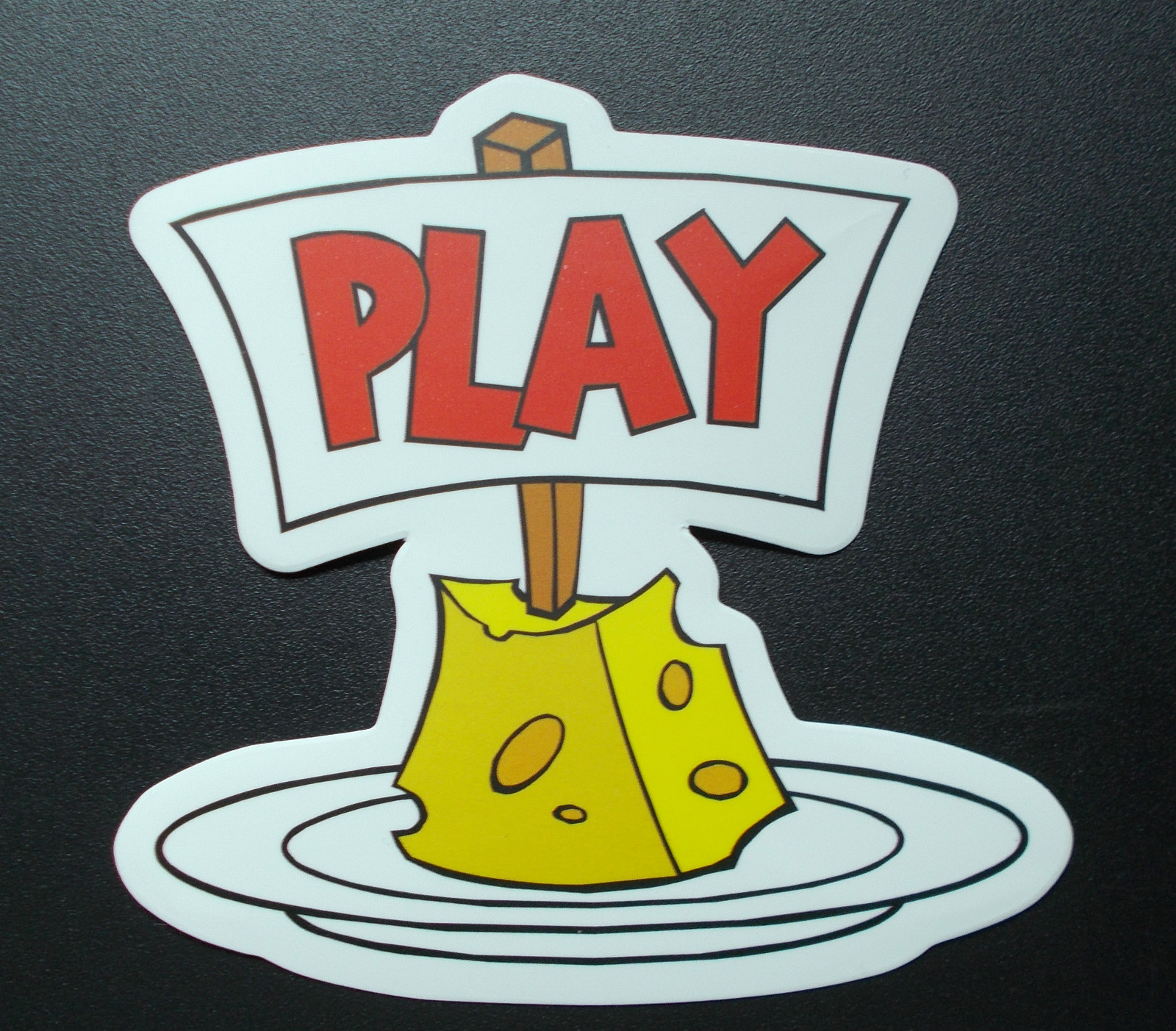 Sticker Decal Matte Look “Play” Laptop, Stickerbomb (M208)