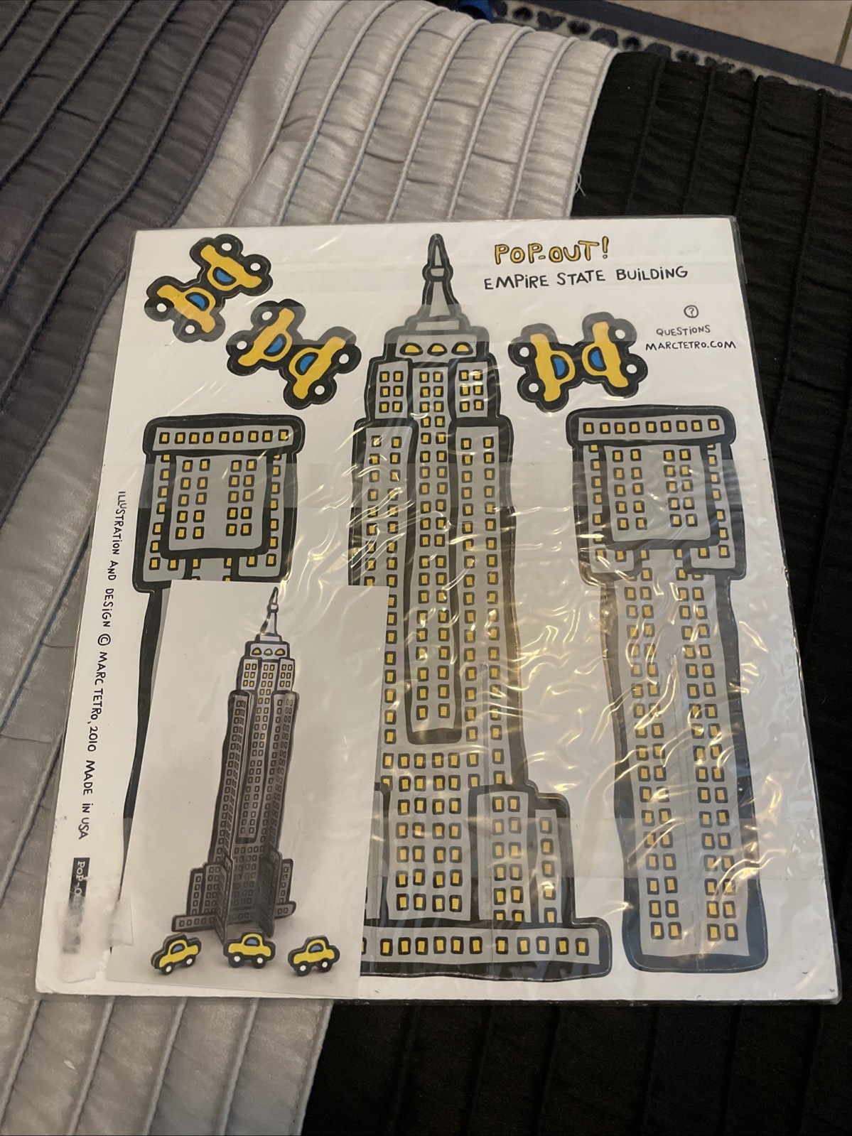 POP OUT! Empire State Building New York City By Marc Tetro