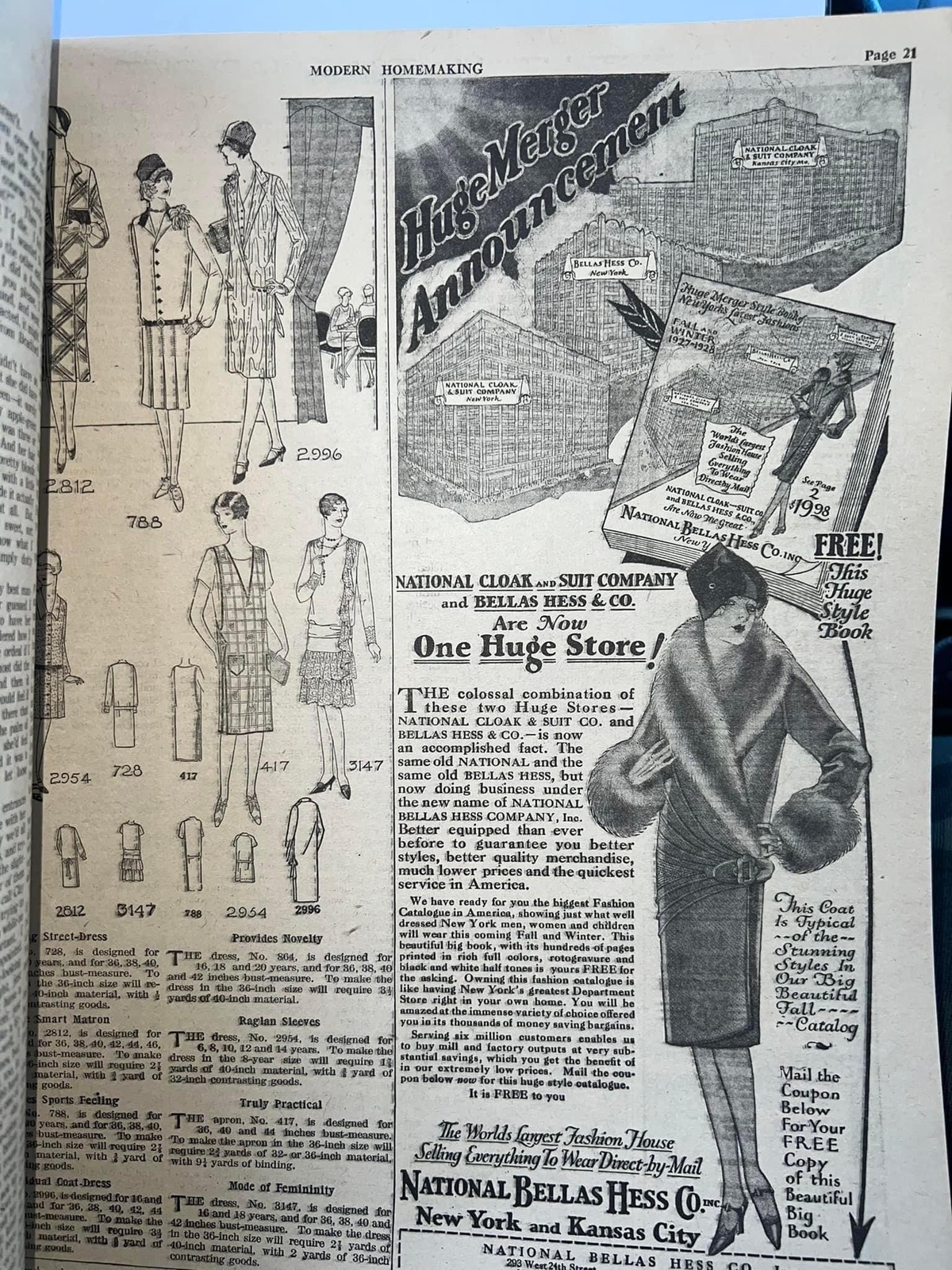 Antique women’s magazine 1917 October- Halloween cover Modern homemaking