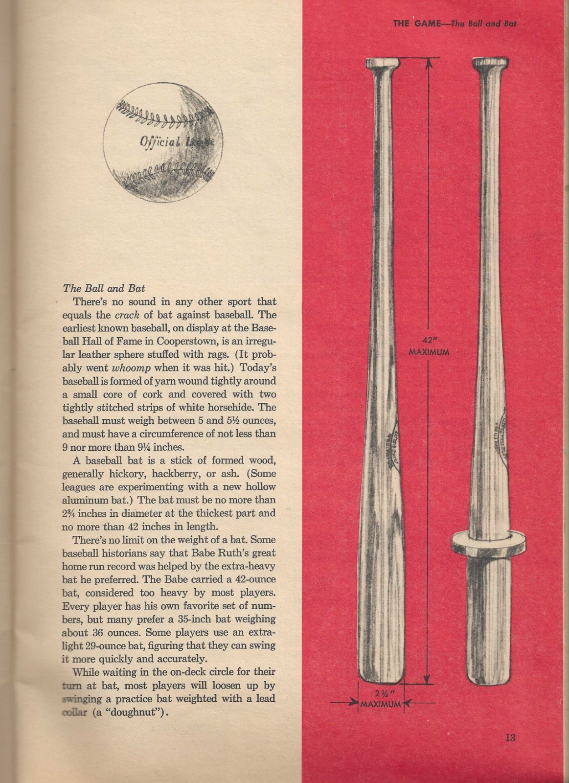 1975 A Golden Sports Book BASEBALL Rules, Strategy, Equipment, Tips and More