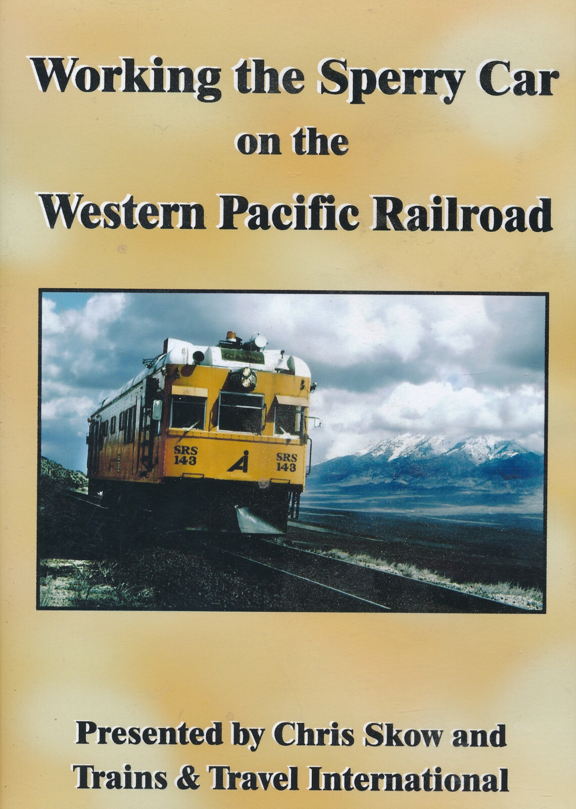 Western Pacific Railroad DVD WORKING THE SPERRY CAR ON THE WESTERN PACIFIC *