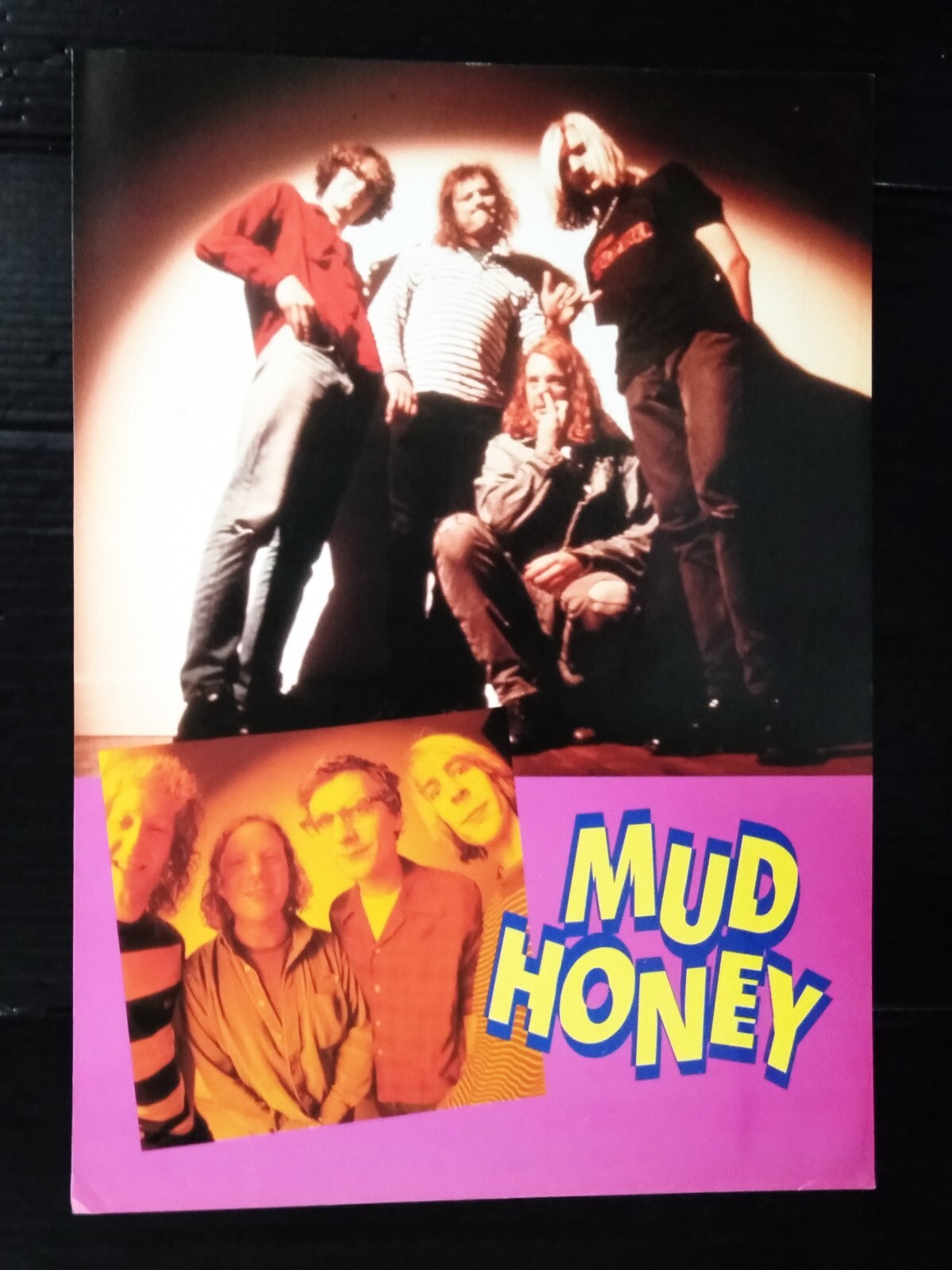 C3138 Mudhoney Pearl Jam Vintage Thailand ONLY 1 COLOR PAGE MEGA RARE!!!