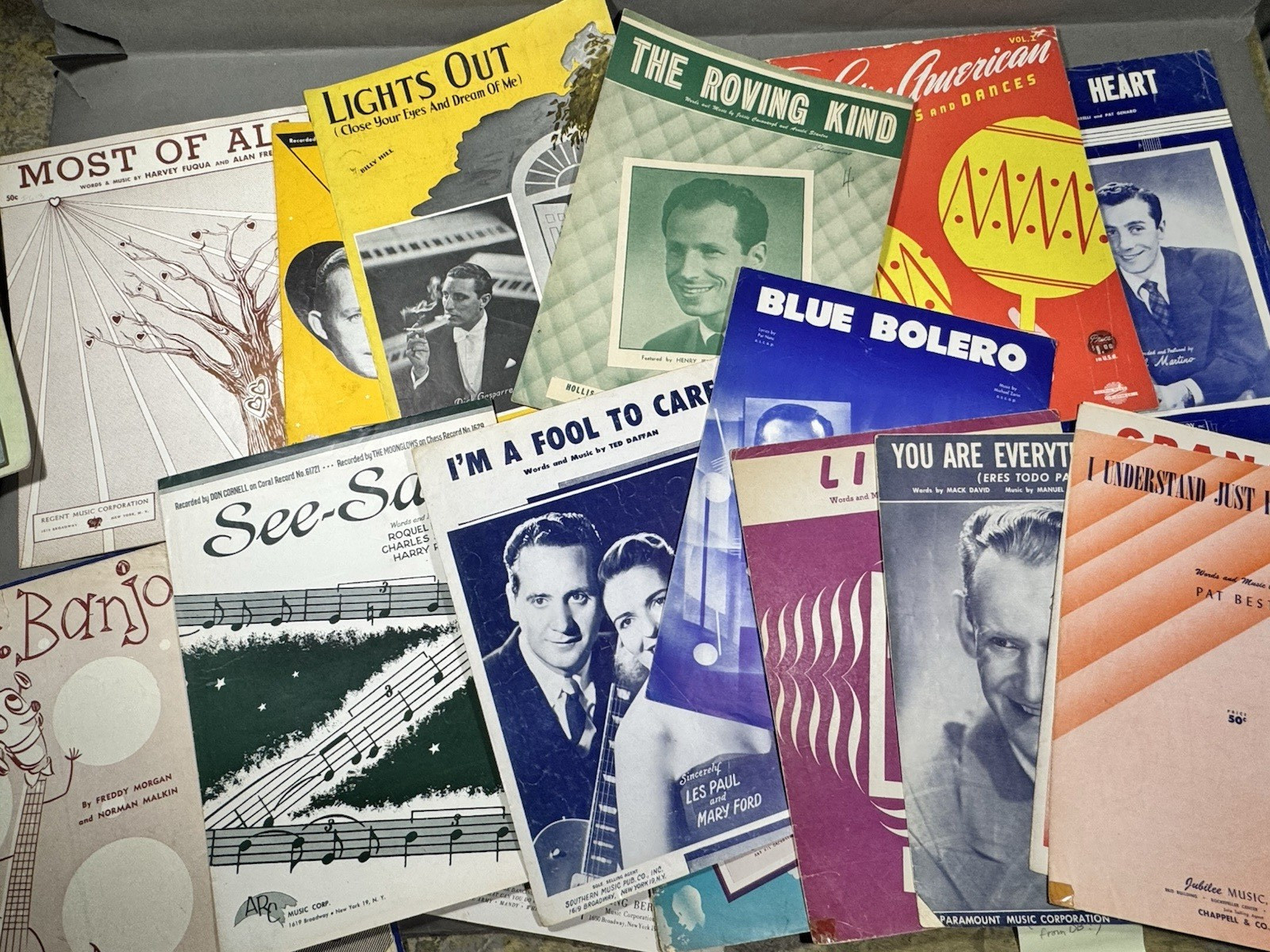 Lot 0f 85+ Vintage Sheet Music Pieces Old Music Sheetmusic Oldies Piano