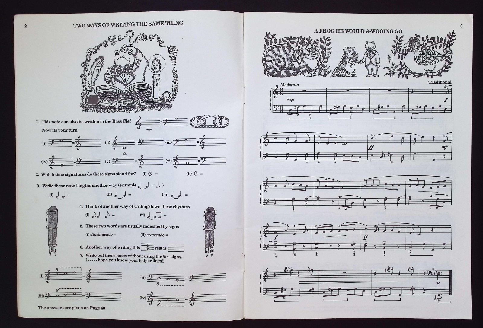Chester’s Piano Book, Number Five by Carol Barratt, 1979 Chester Music