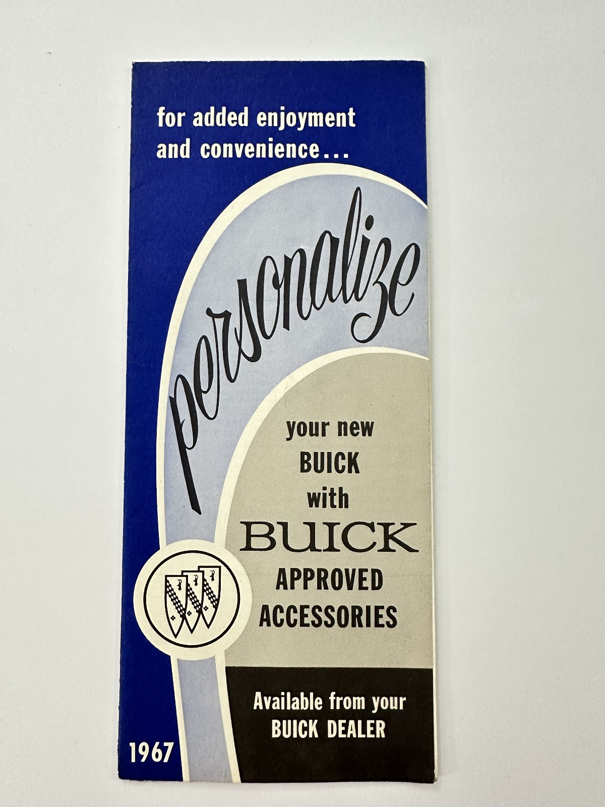 Personalize Your Buick 1967 Accessories Buick Dealer Fold-Out Brochure