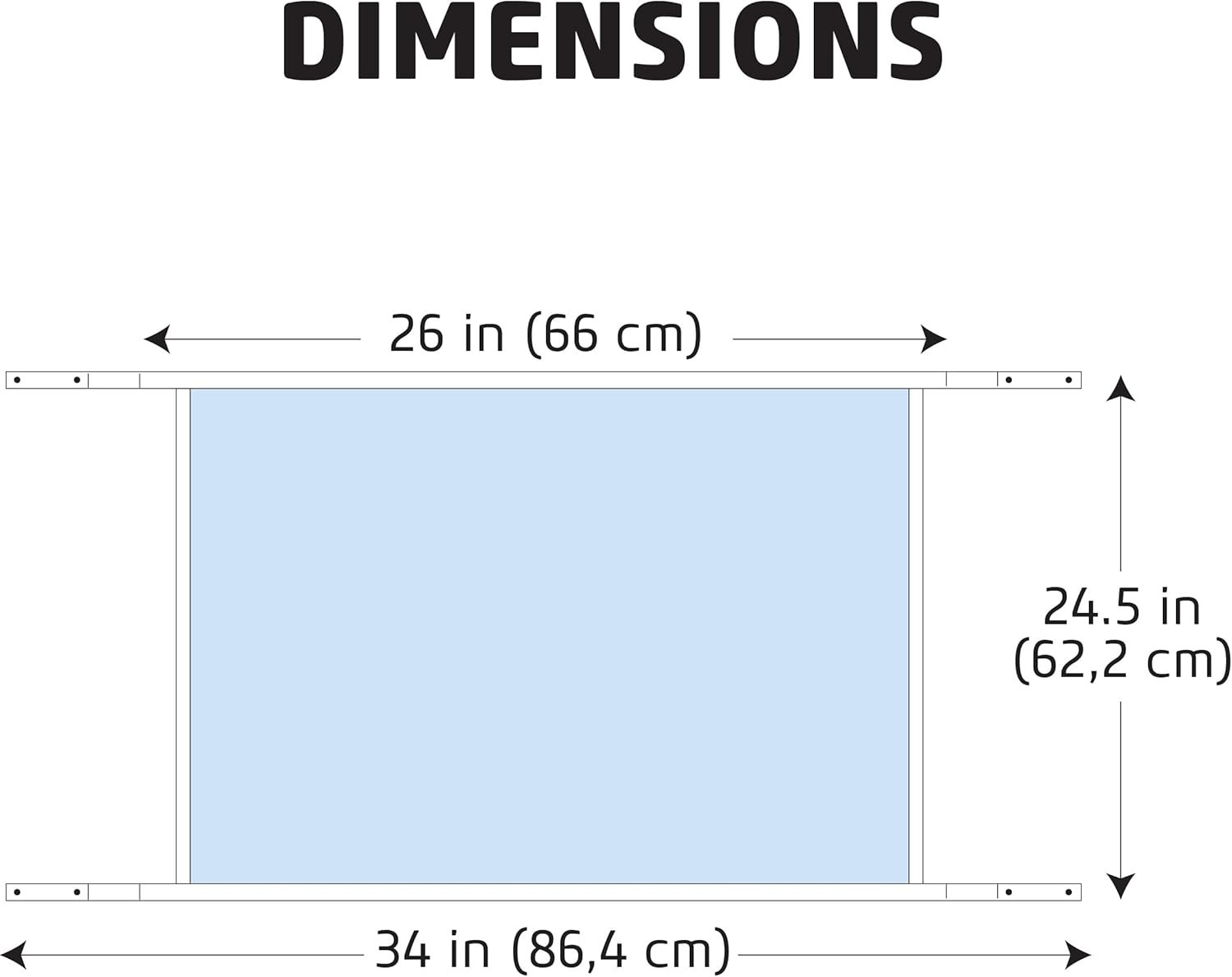 Saint-Gobain ADFORS Brown Screen & Storm Door Grille, 24 Inches x 34 Inches -…