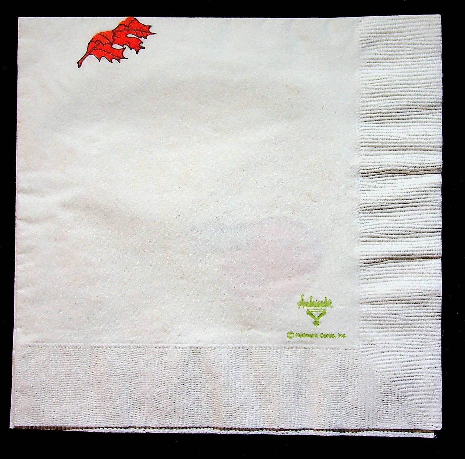 Halloween Paper Napkin Vintage Lot Of 2 Futura Ambassador JOL Black Cat Bat