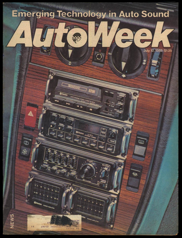 AUTOWEEK 7/12 1982 Auto Sound Tech; Alfa GTV Balocco ABT Jetta; LeMans 50th