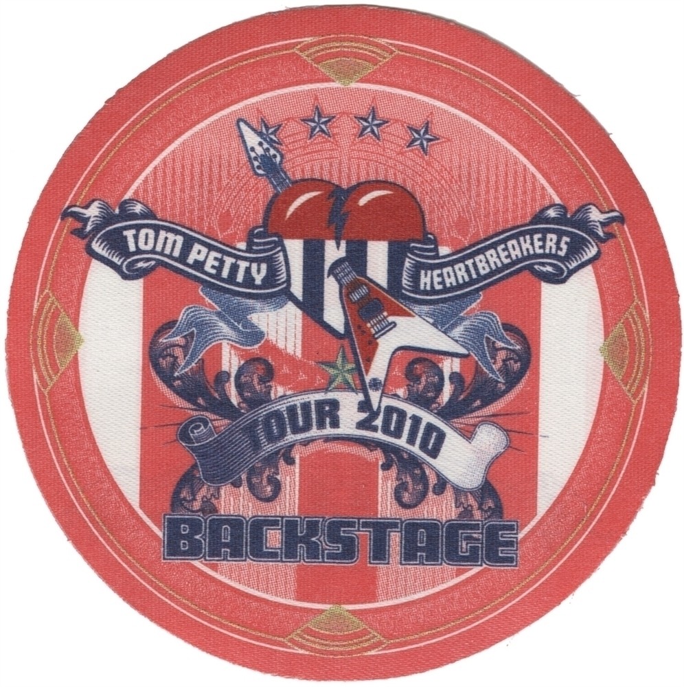 Tom Petty & the Heartbreakers 2010 Mojo concert tour All Access Backstage Pass