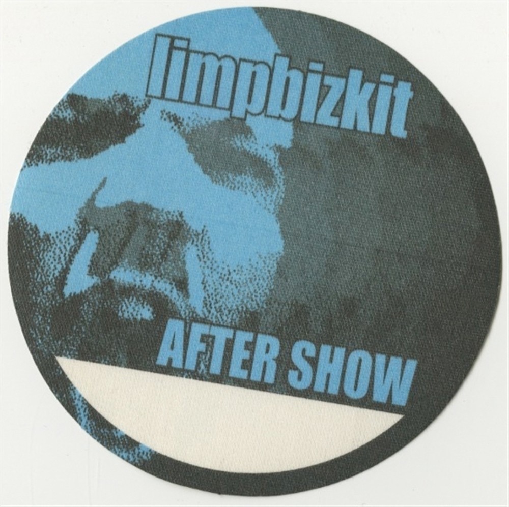 Limp Bizkit 2003 Results May Vary concert tour After Show Backstage Pass