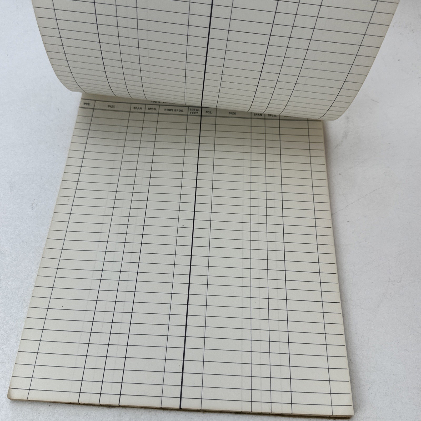 Vintage Paper Note Pad Philip DeLage Dearborn Michigan 11” x 8.5”