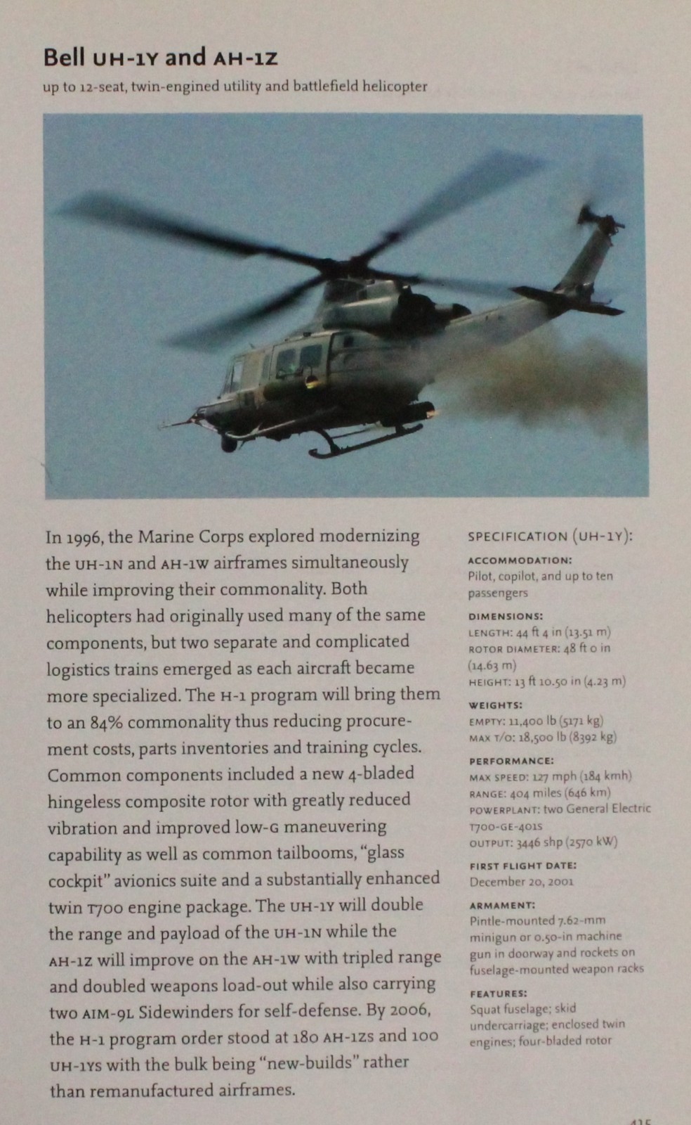 Bell Helicopter Picture Article Vtg Info Details Sheet
