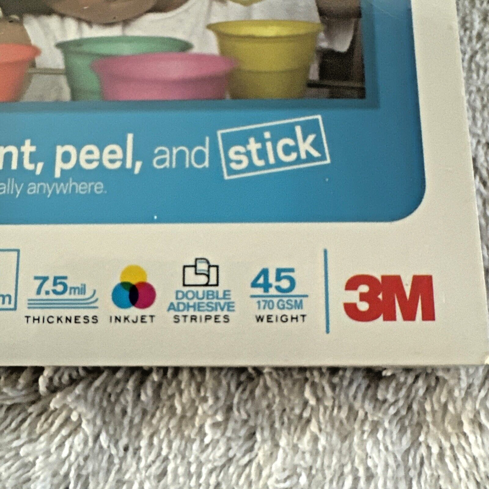 3M/Post-It Sticky 4”x6” 1-Matte / 1-Gloss Photo Picture Paper 50 sheets 2-Paks