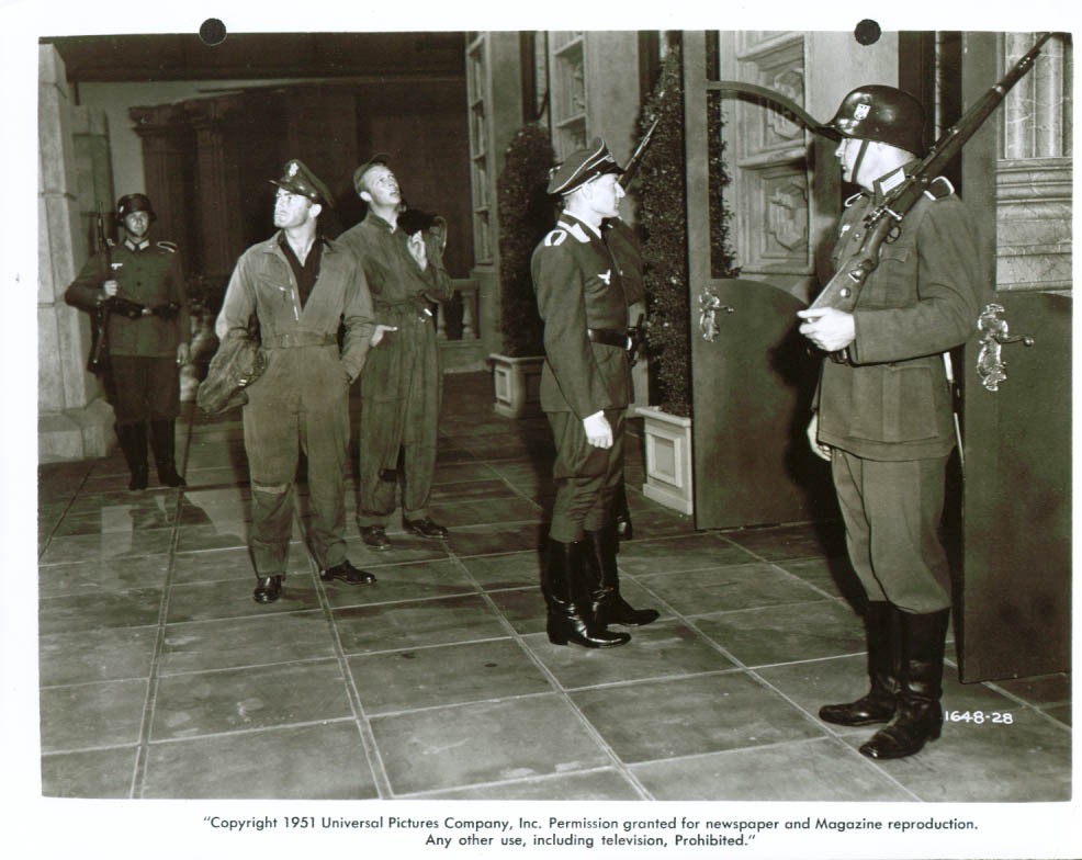 Mark Stevens Alex Nicol in Target Unknown 8×10 1951 #3