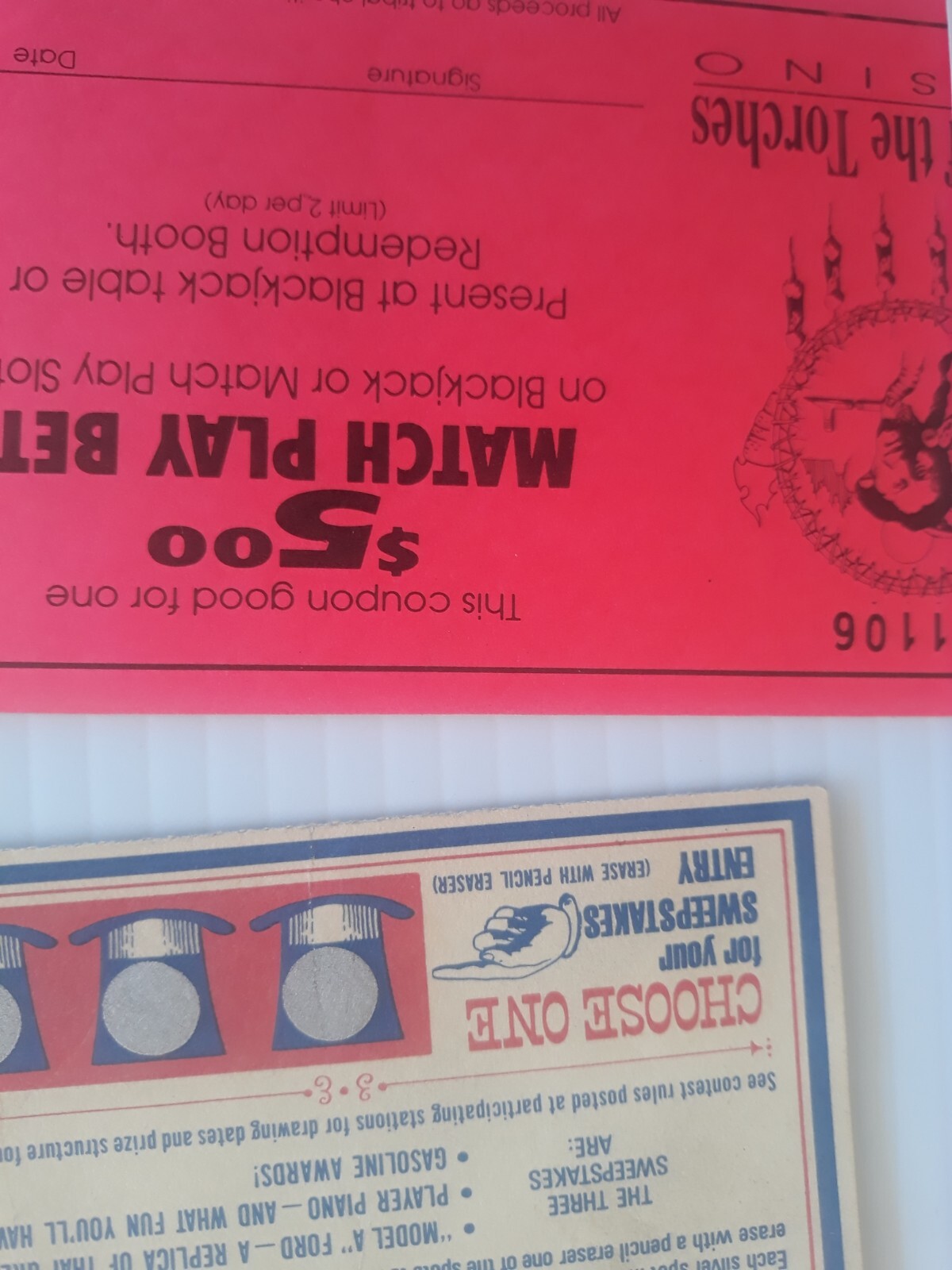 illinois Lottery Tickets 1980s