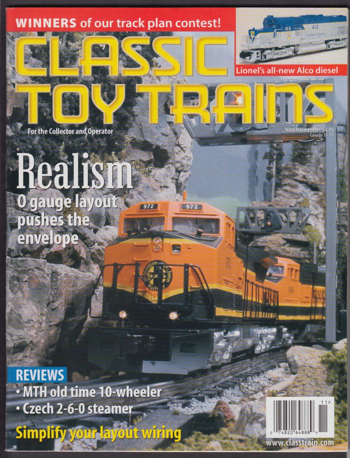 CLASSIC TOY TRAINS Lionel Alco O Gauge MTH Czech 2-6-0 ++ 11 2000