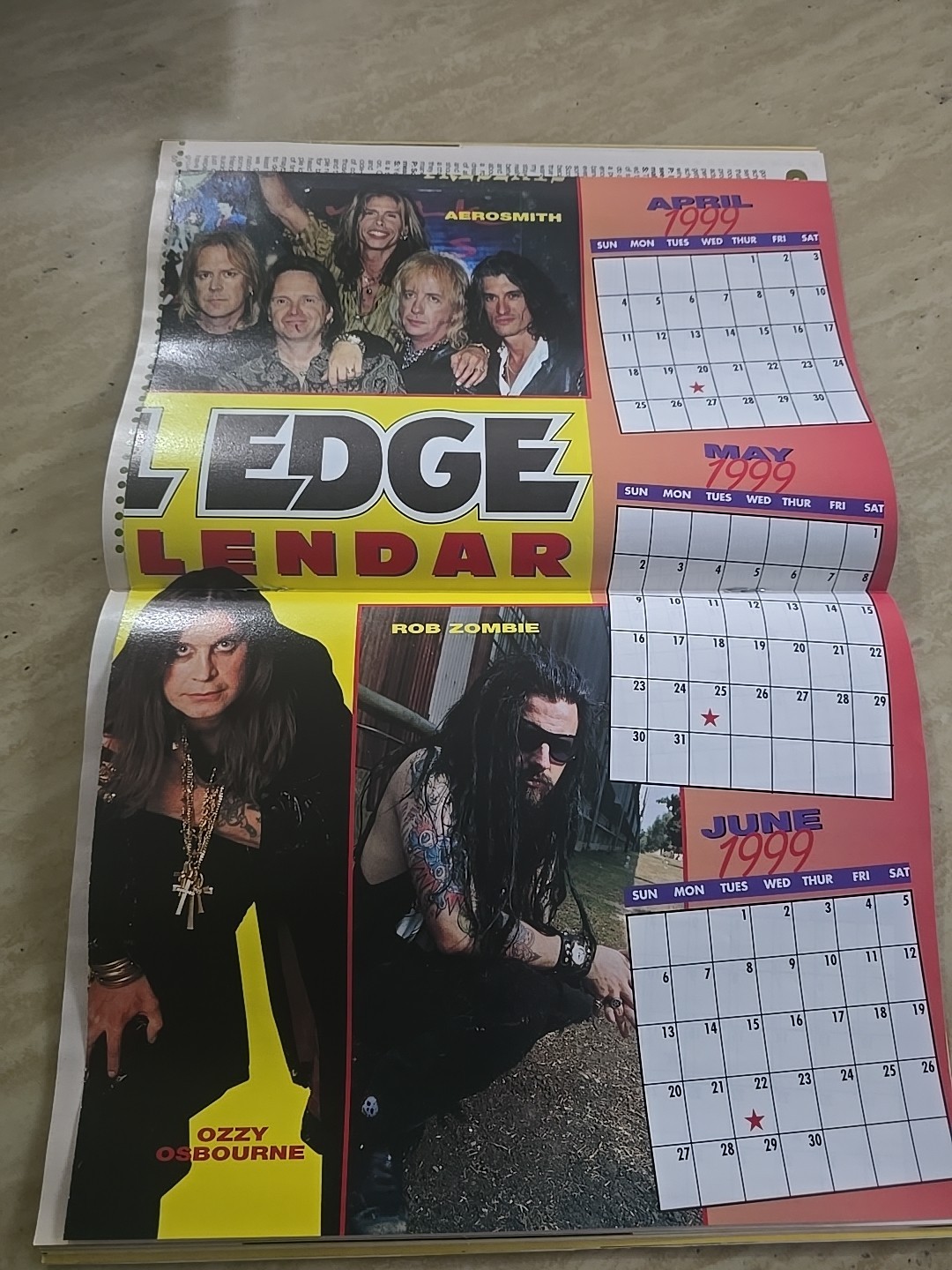 FEBRUARY 1999 METAL EDGE rock n roll music magazine CREED – KORN – METALLICA